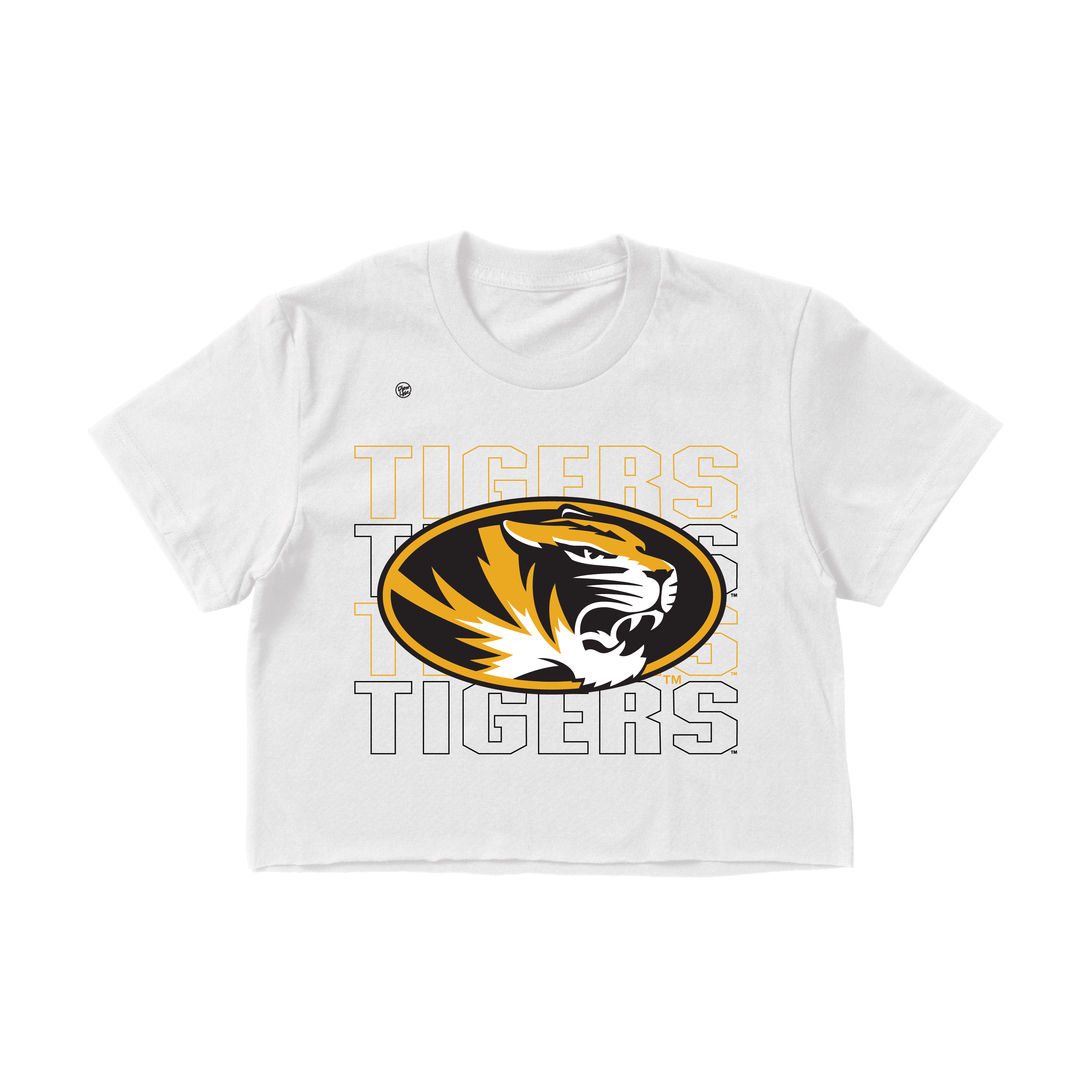 Missouri Tigers Women's Stacked Crop