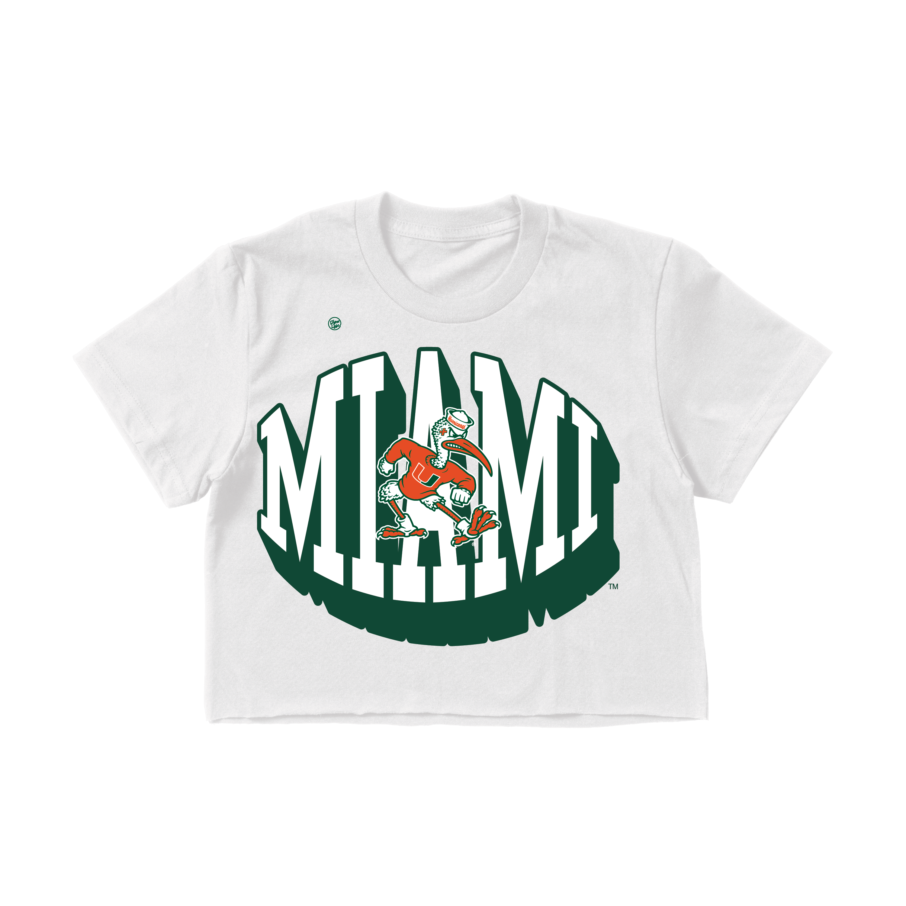 Miami Hurricanes Women's Statement Crop