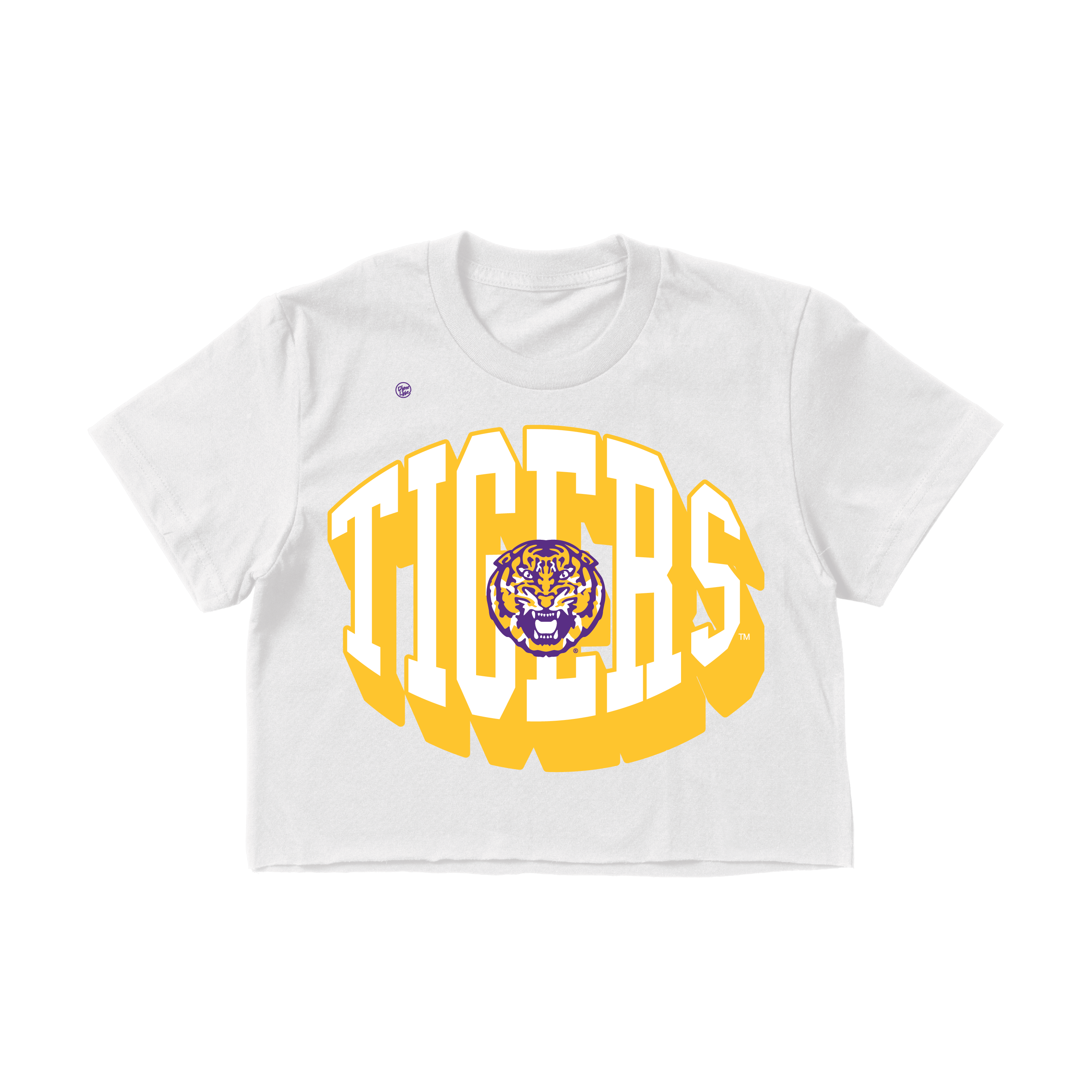 LSU Tigers Women's Statement Crop