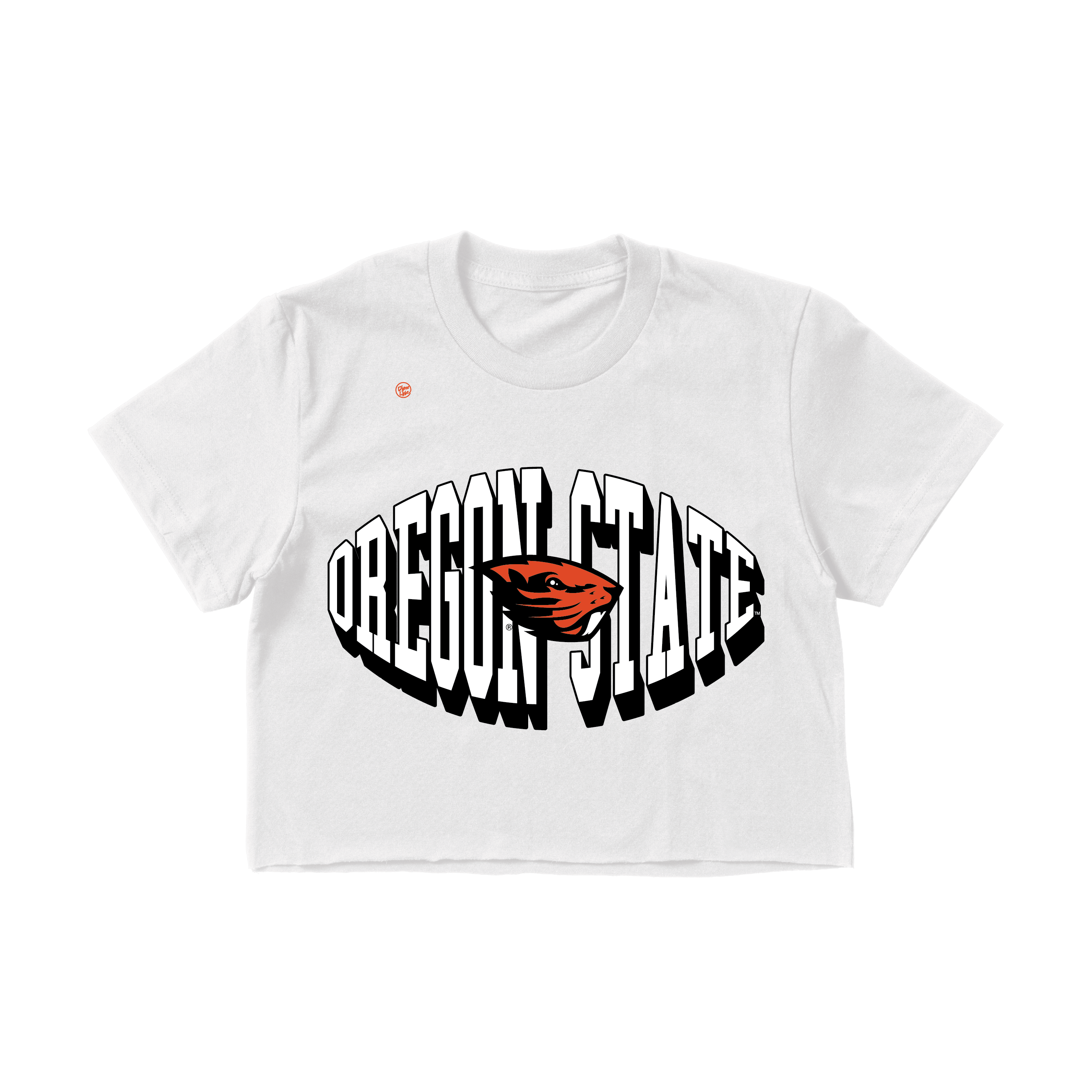 Oregon State Beavers Women's Statement Crop