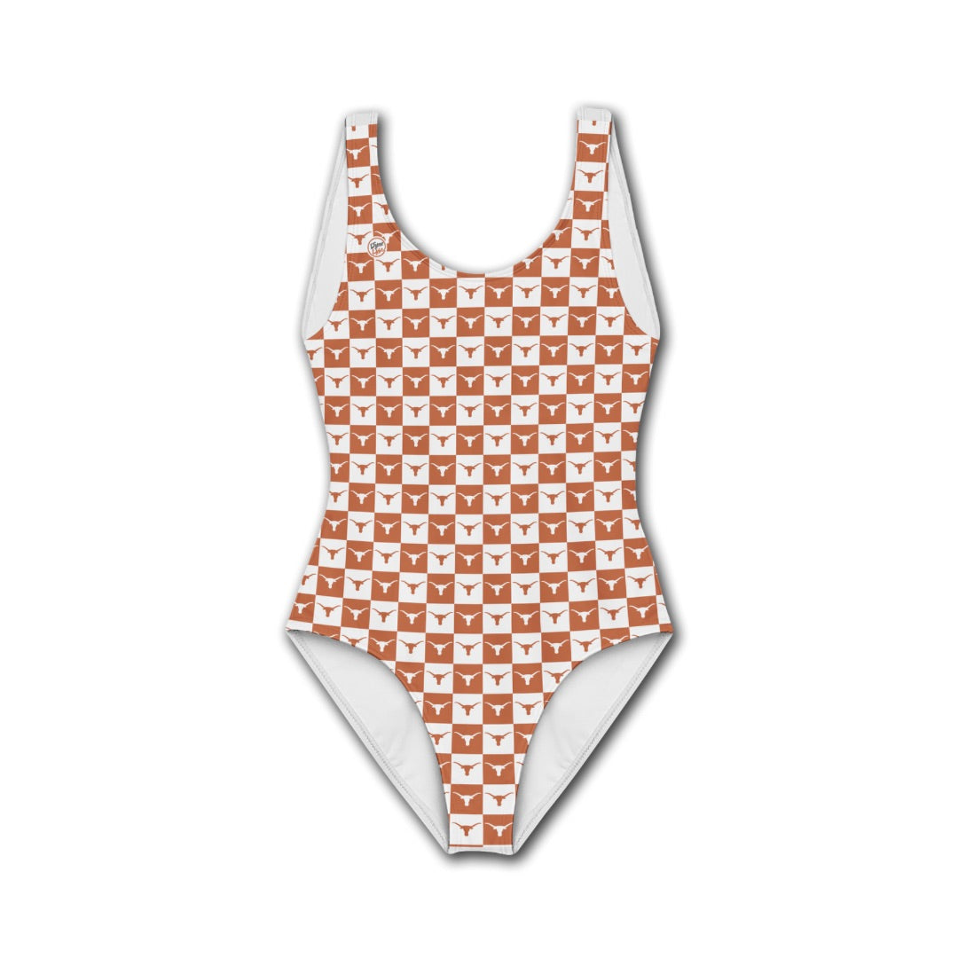 Texas Longhorns Women’s Logo Block Swimsuit
