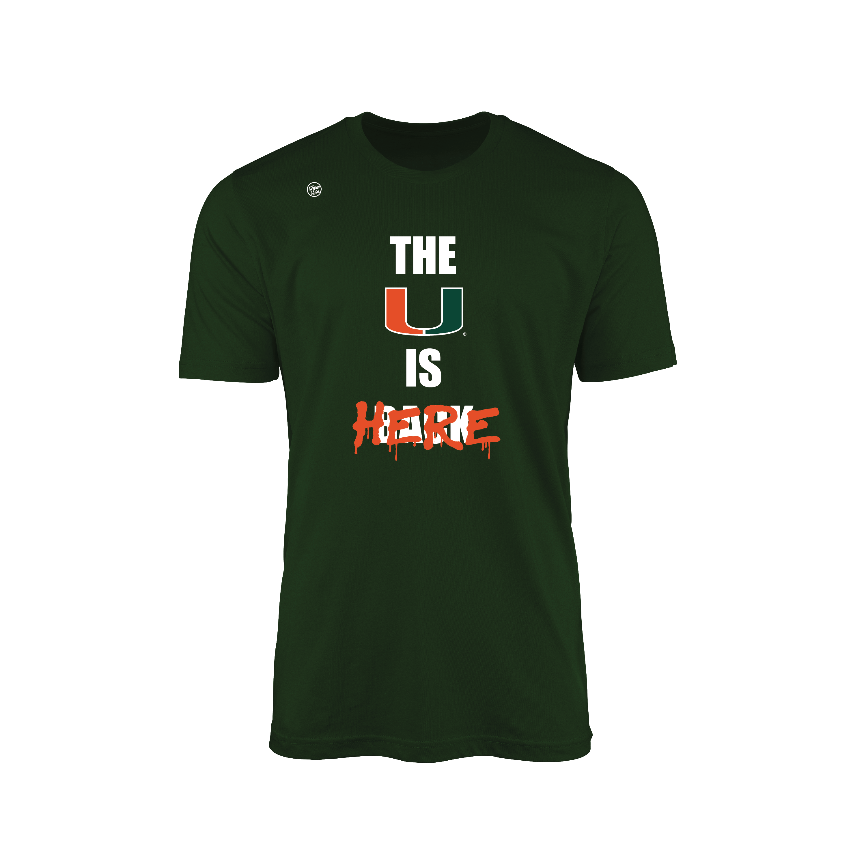 Miami Hurricanes Men's U Is Here Tee