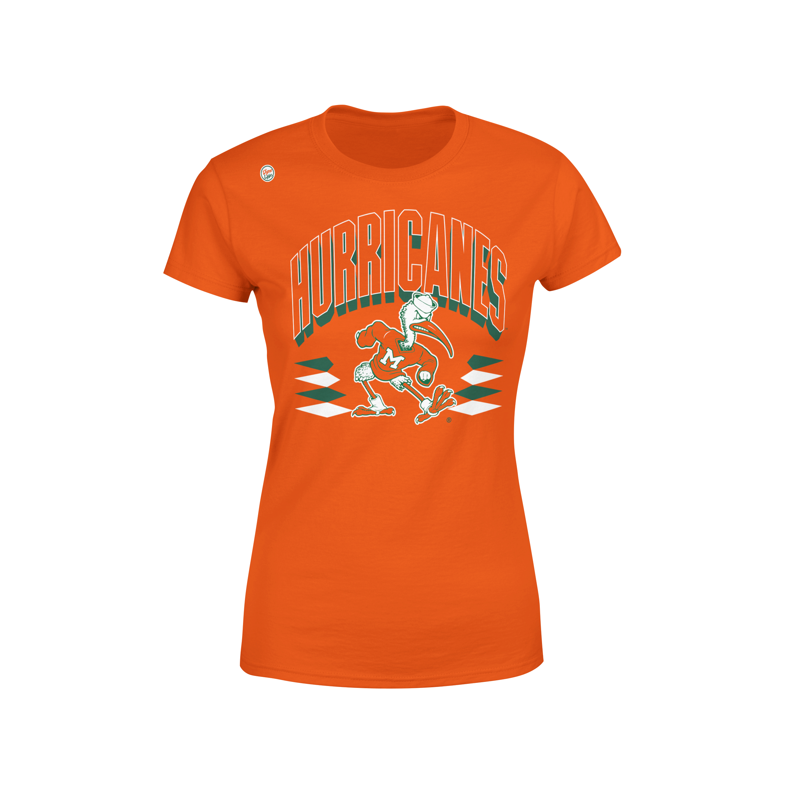 Miami Hurricanes Women’s Retro Tee