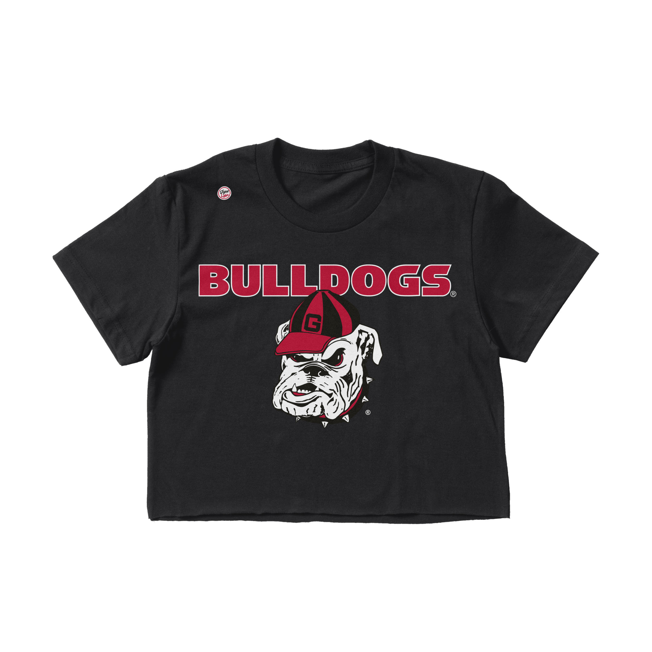 Georgia Bulldogs Women's Logo Crop