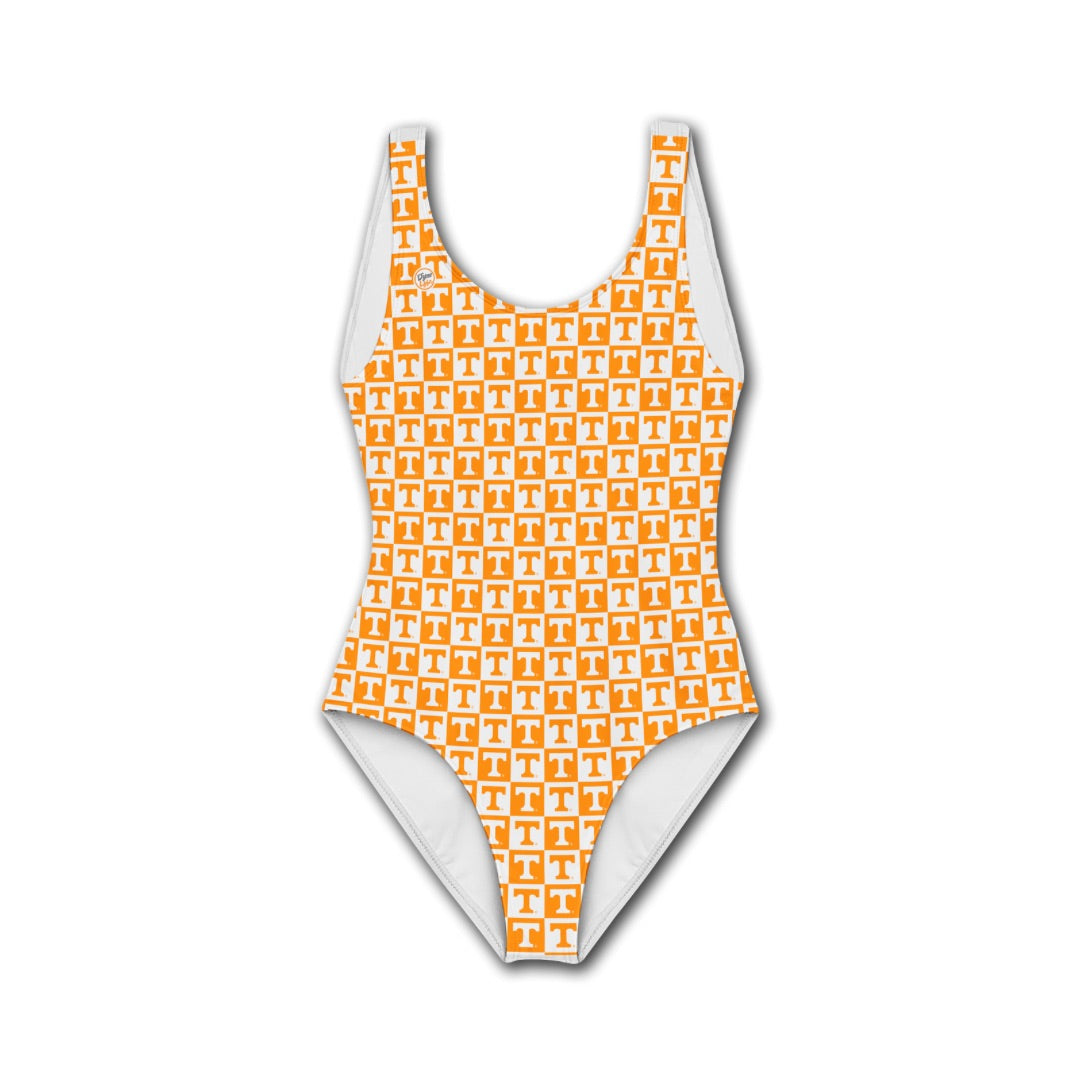 Tennessee Volunteers Women’s Logo Block Swimsuit