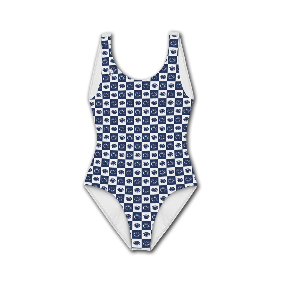 Penn State Nittany Lions Women’s Logo Block Swimsuit