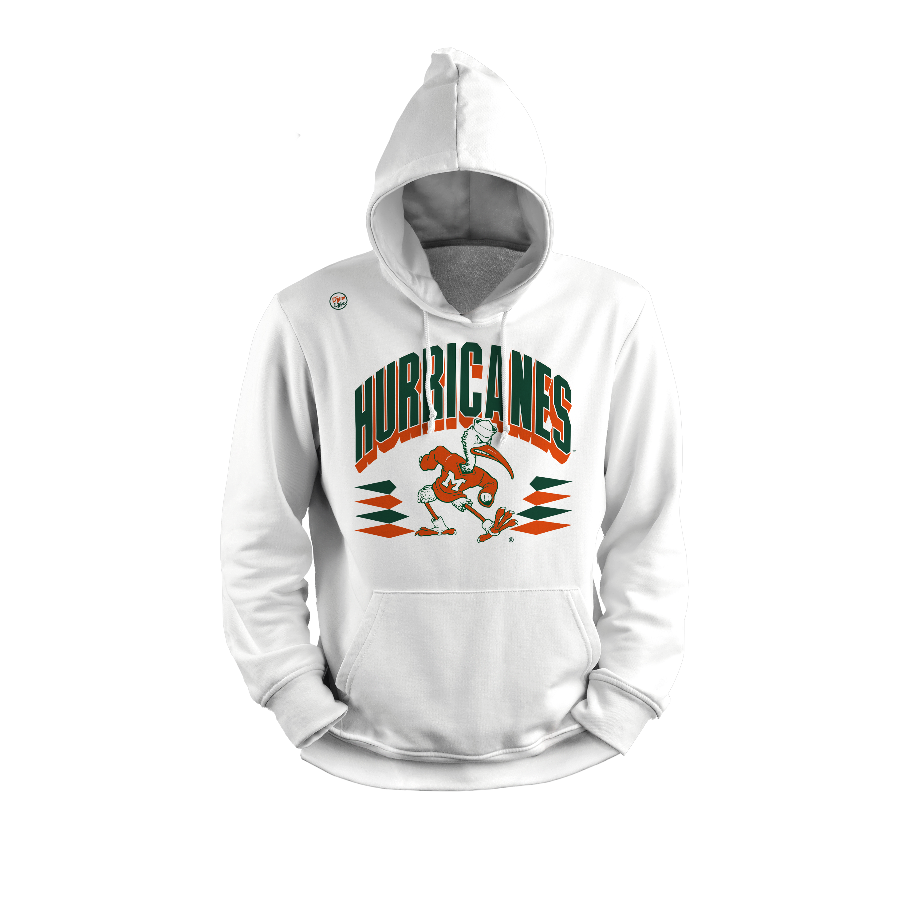 Miami Hurricanes Men’s Retro Hoodie