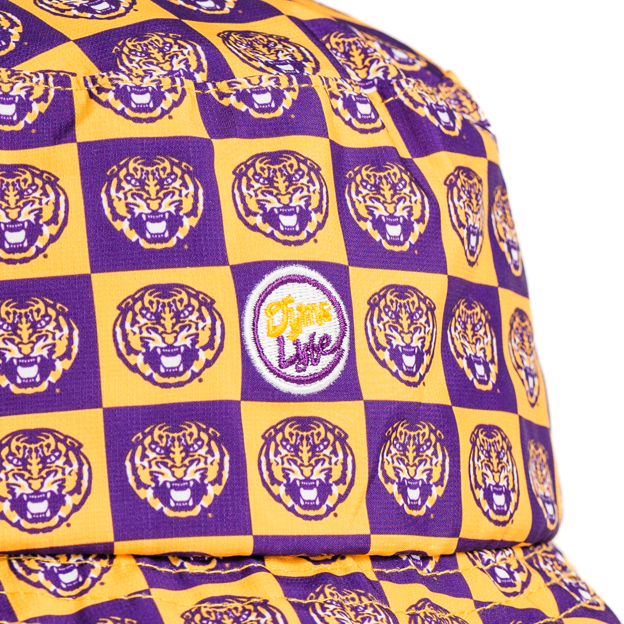 LSU Tigers Logo Block Bucket Hat