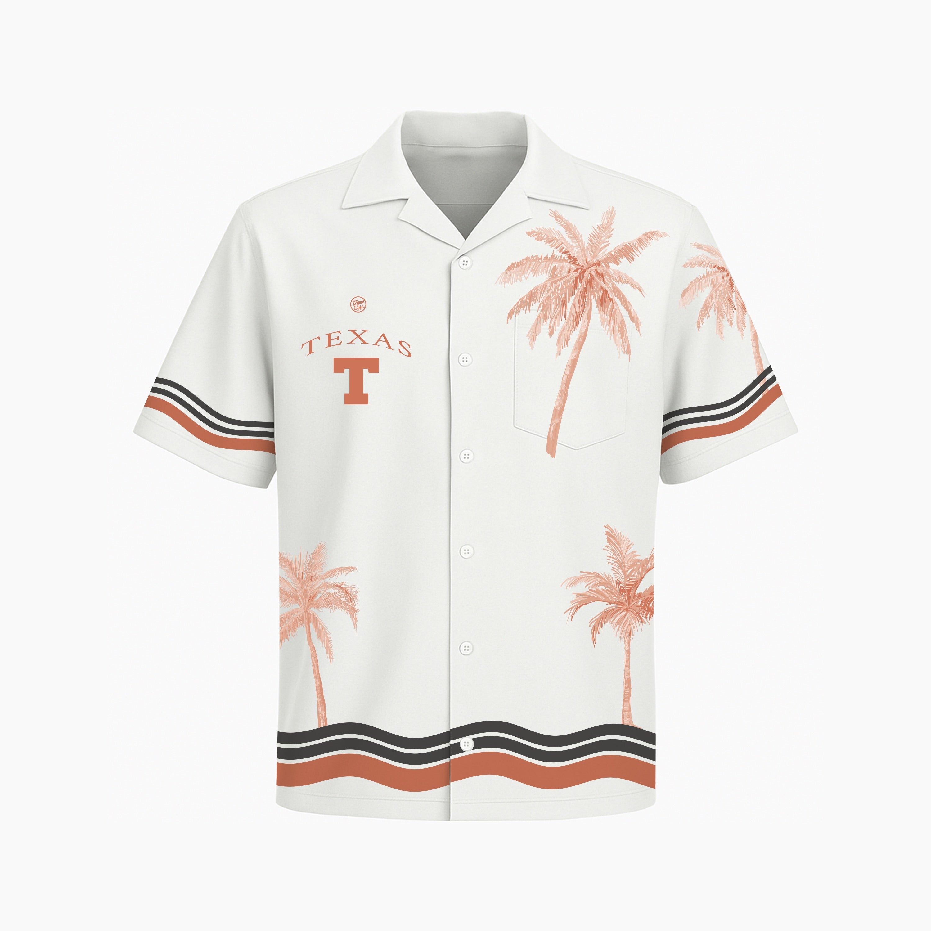Texas Longhorns Men’s Cabana Button Up
