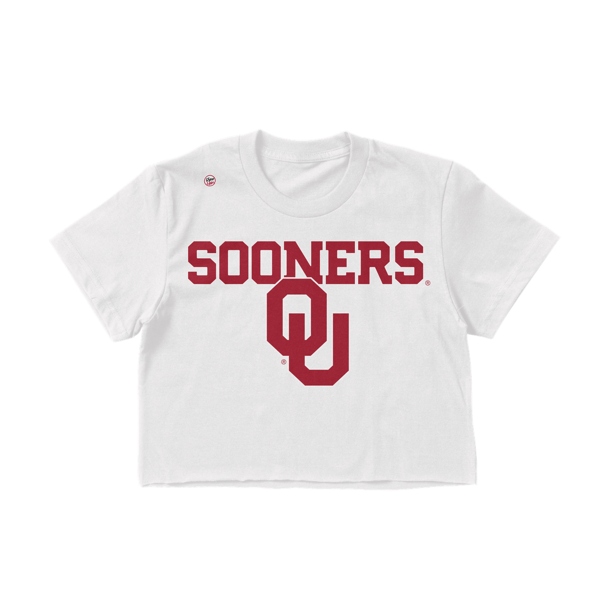 Oklahoma Sooners Women's Logo Crop