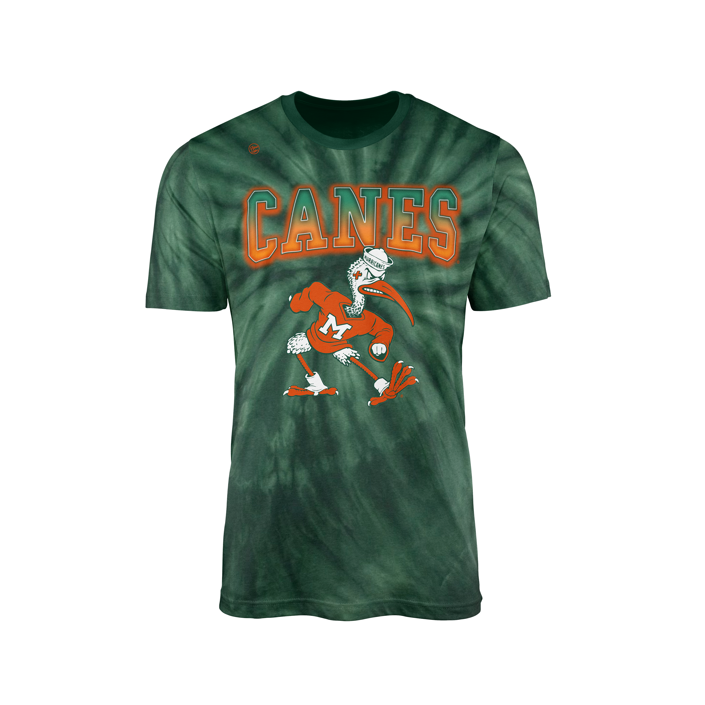 Miami Hurricanes Men’s Tie Dye Team Tee