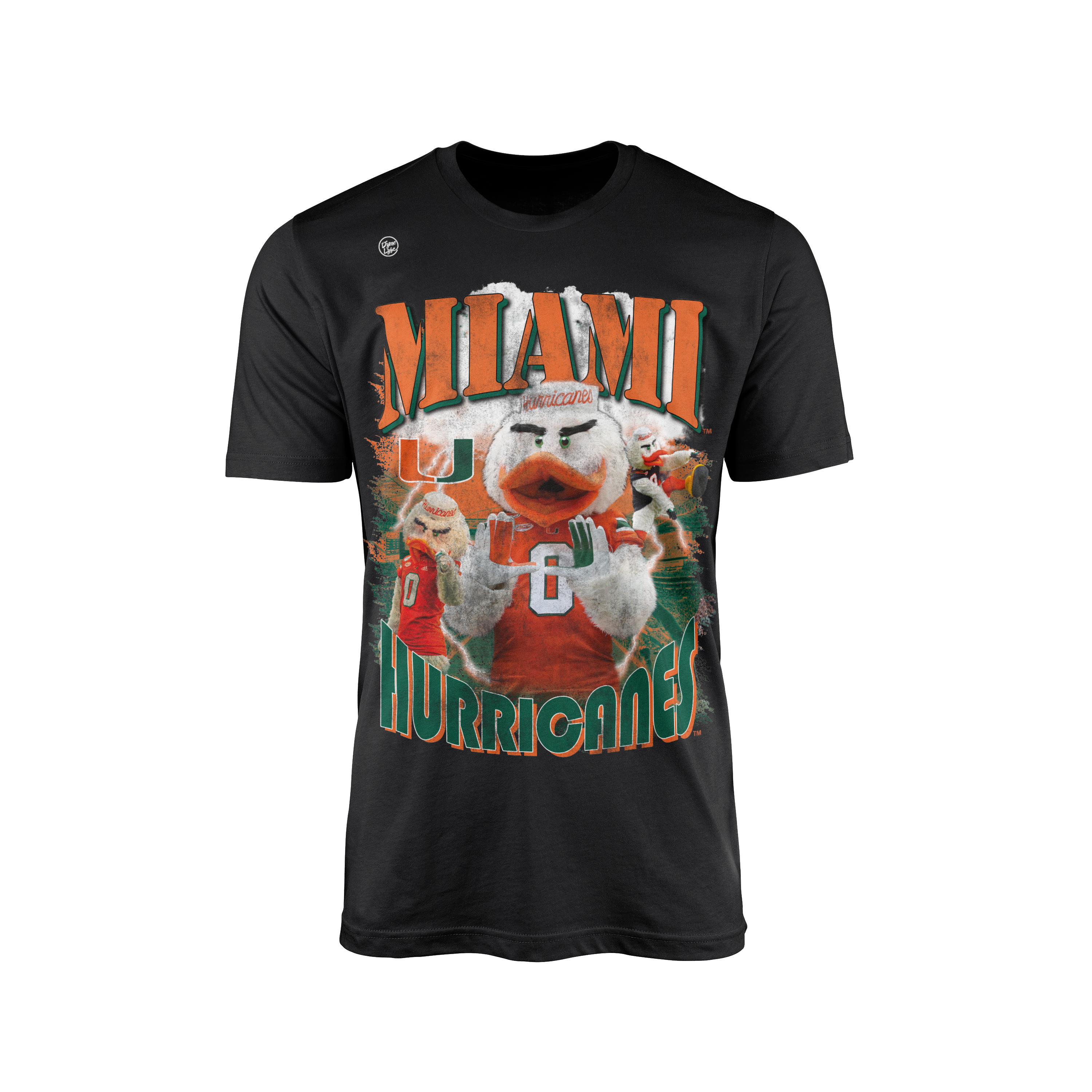 Miami Hurricanes Men's Mascot Tee