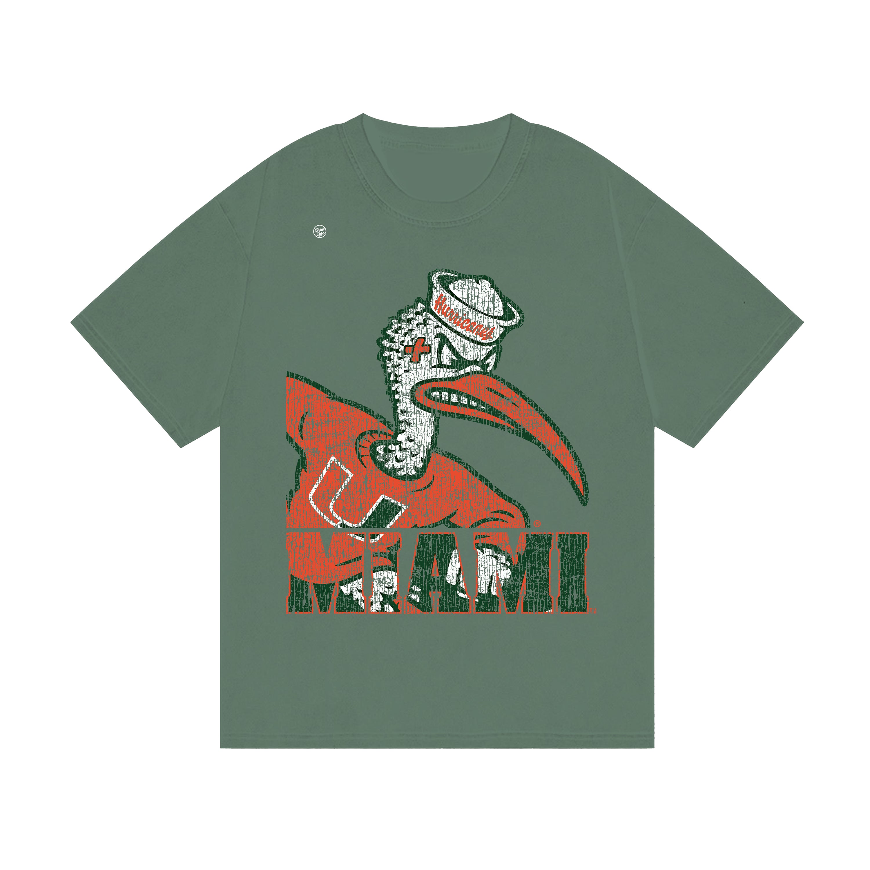 Miami Hurricanes Men's Vintage In The Box Tee