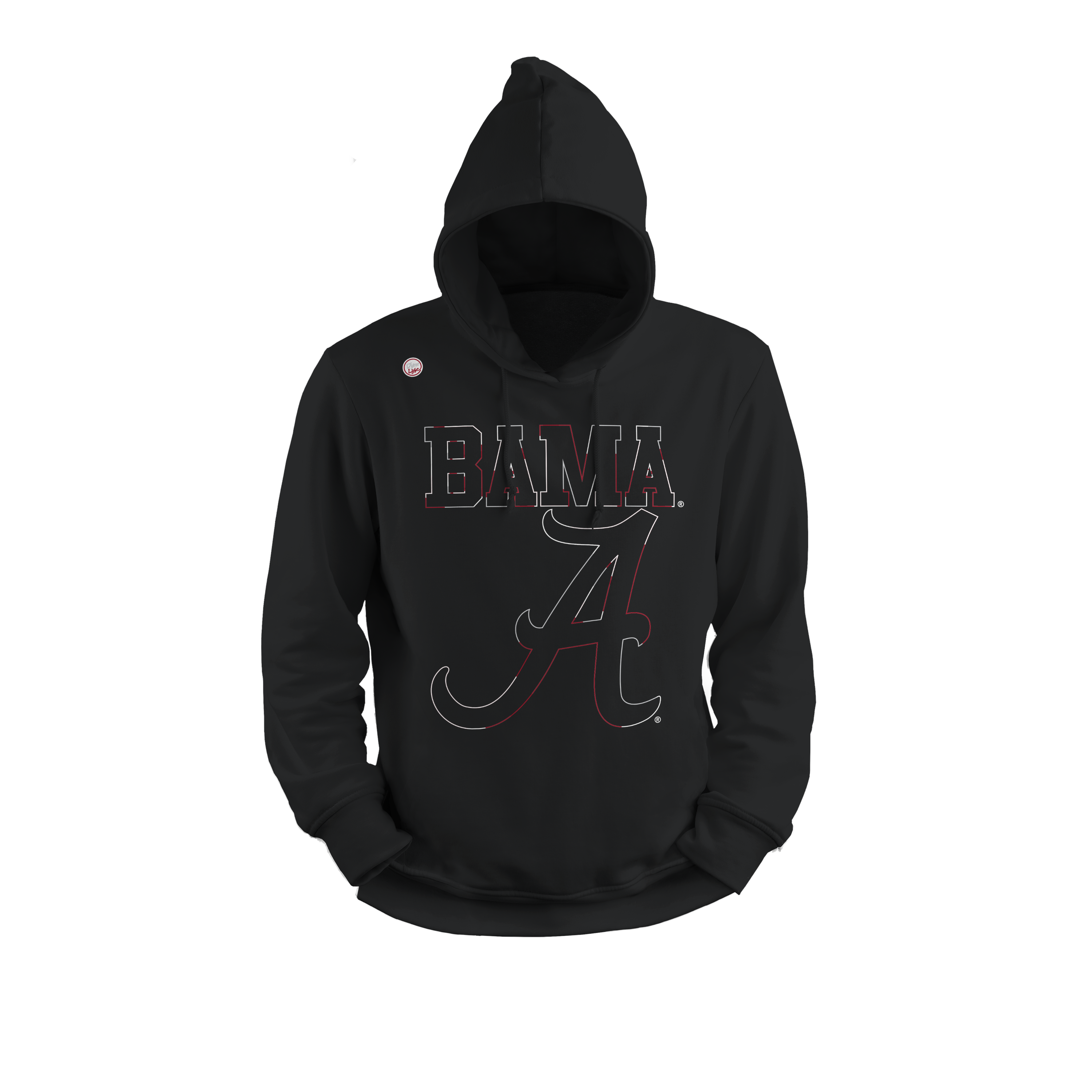 Alabama Crimson Tide Men's Sketch Hoodie