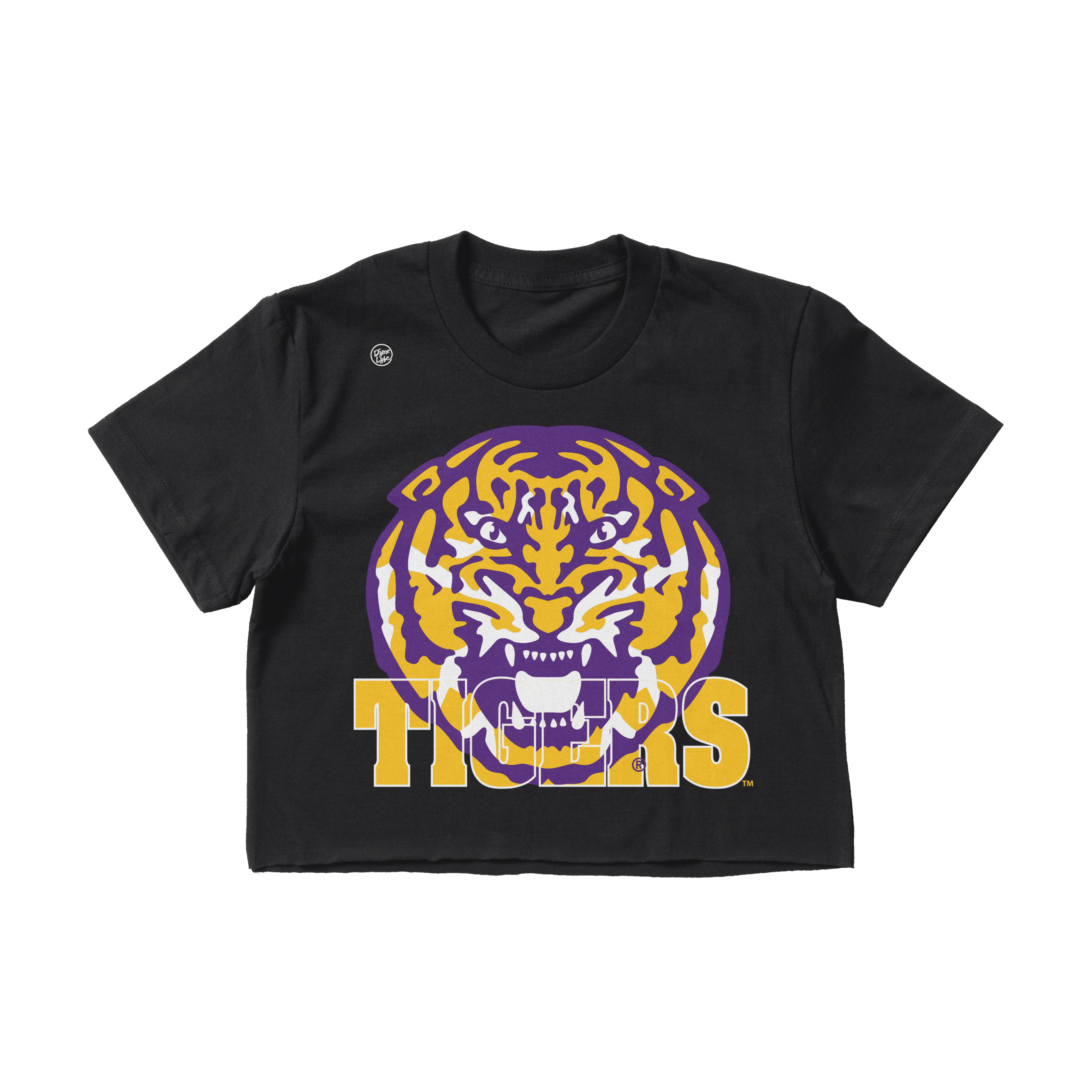 LSU Tigers Women's In The Box Crop