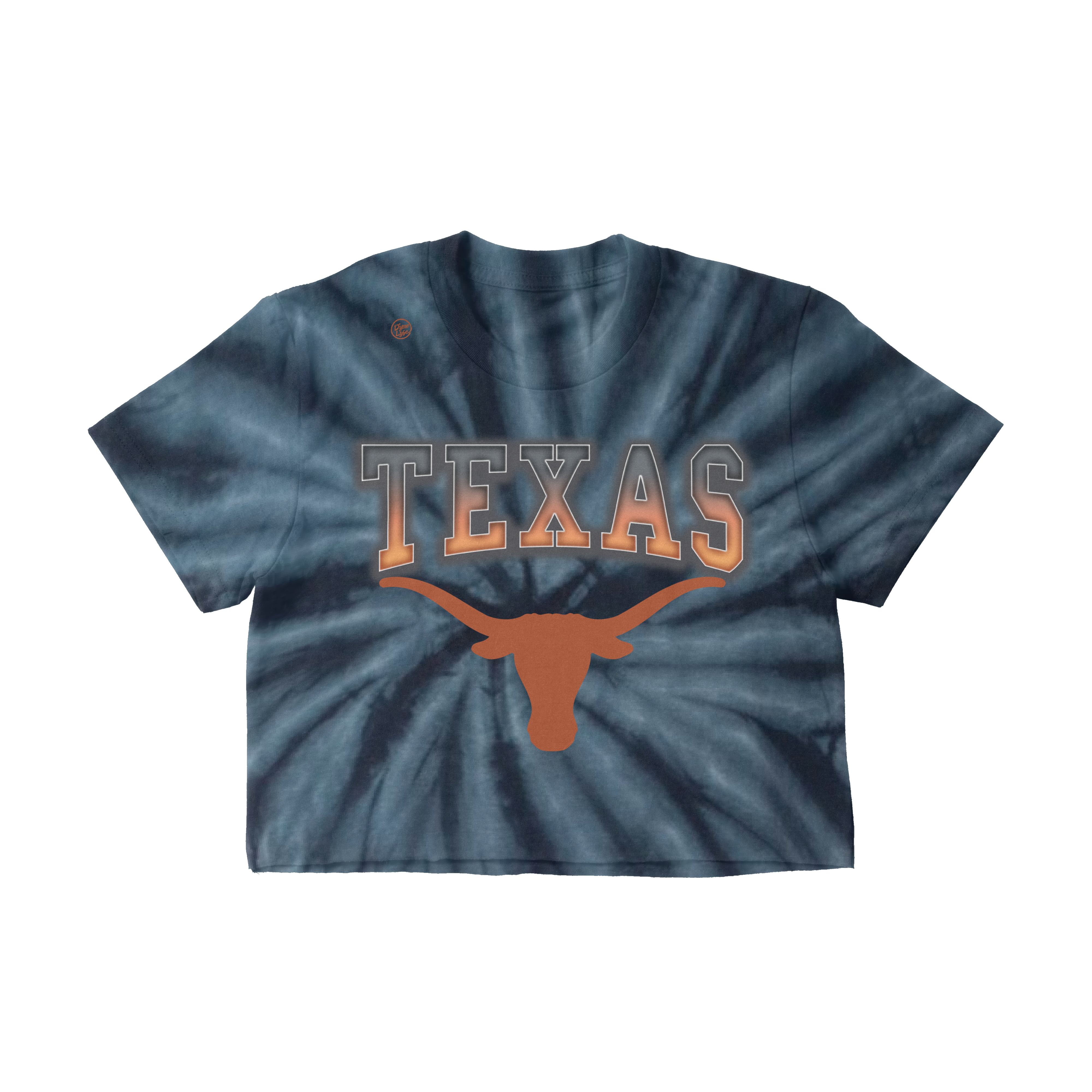 Texas Longhorns Women’s Tie Dye Team Crop Top