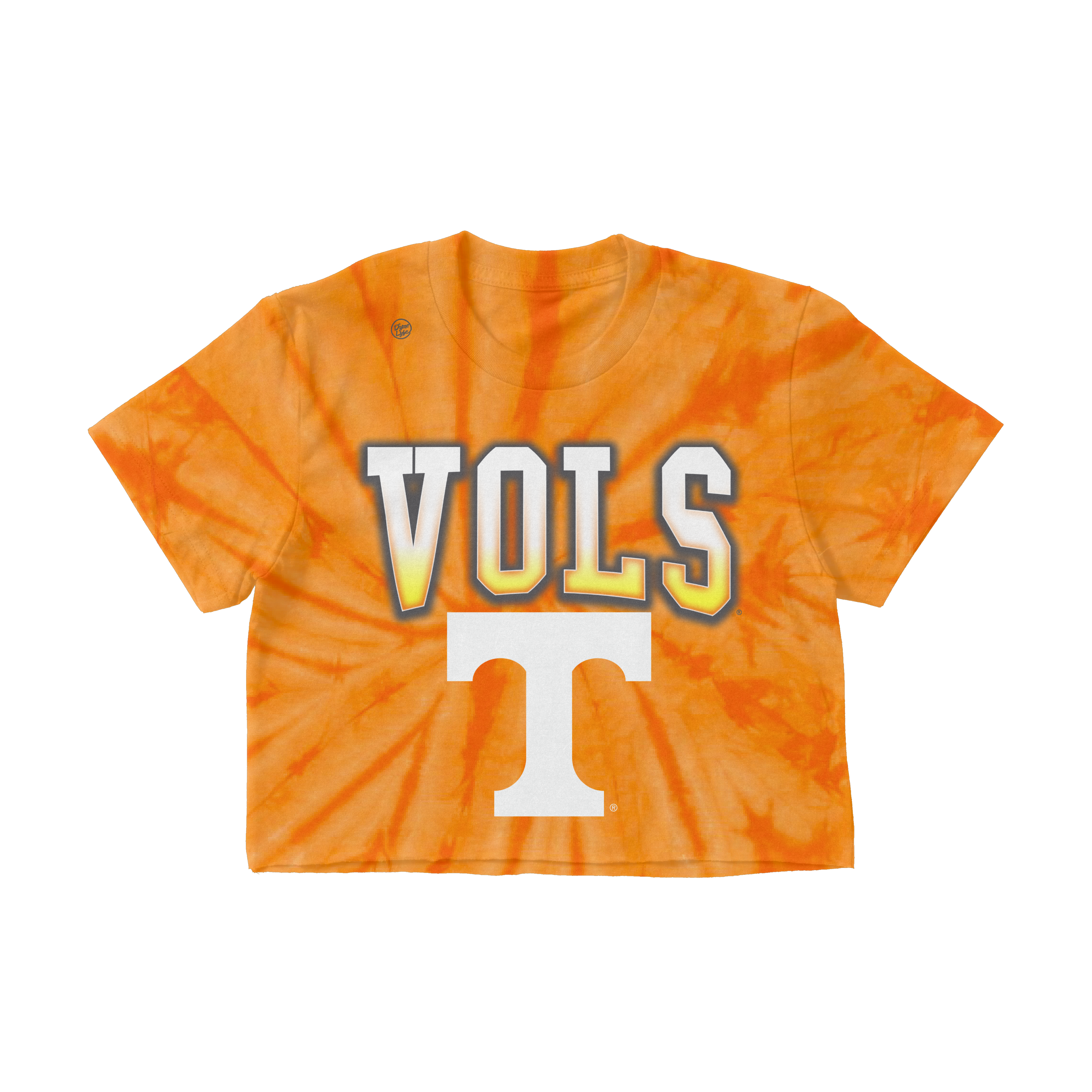 Tennessee Volunteers Women’s Tie Dye Team Crop Top