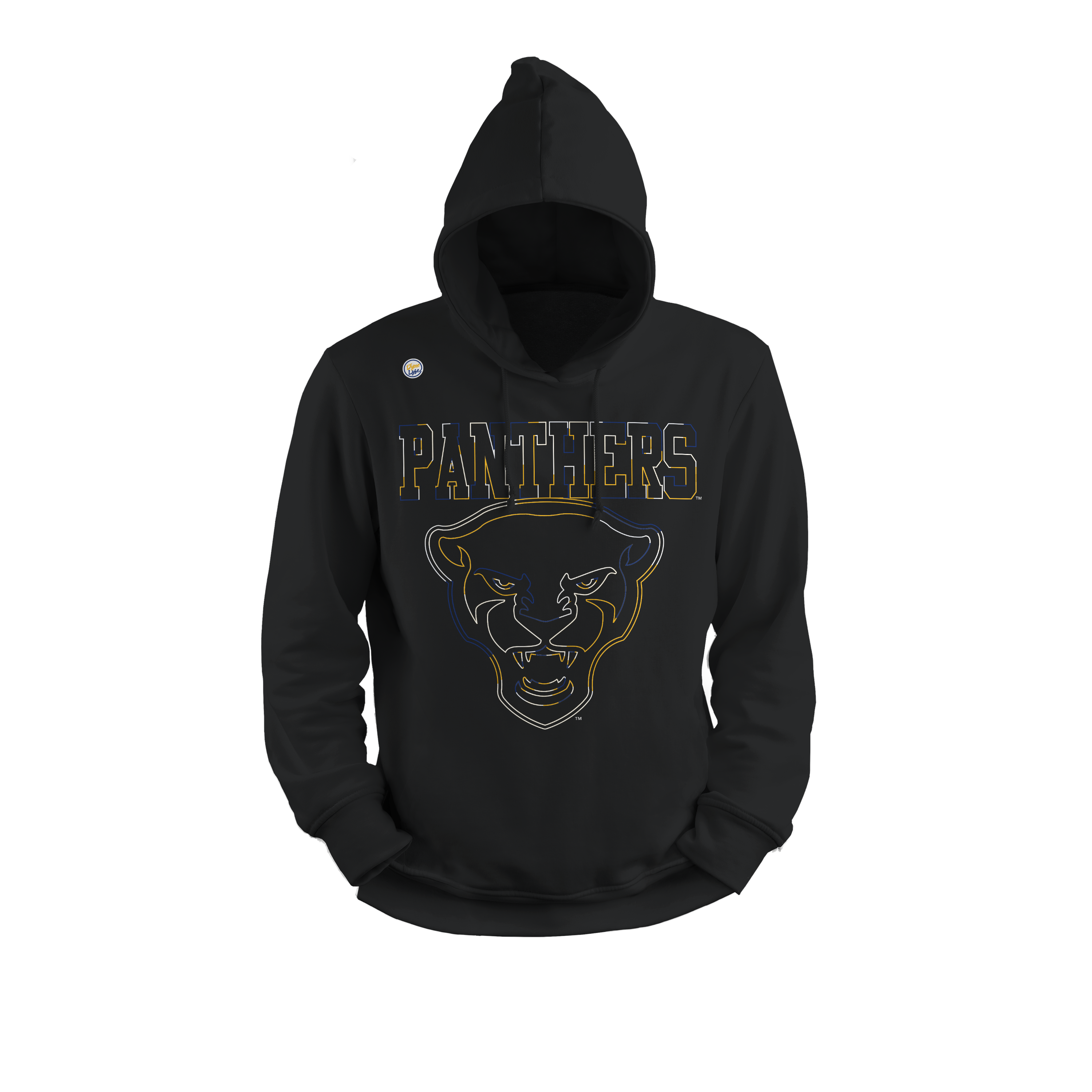 Pittsburgh Panthers Men's Sketch Hoodie