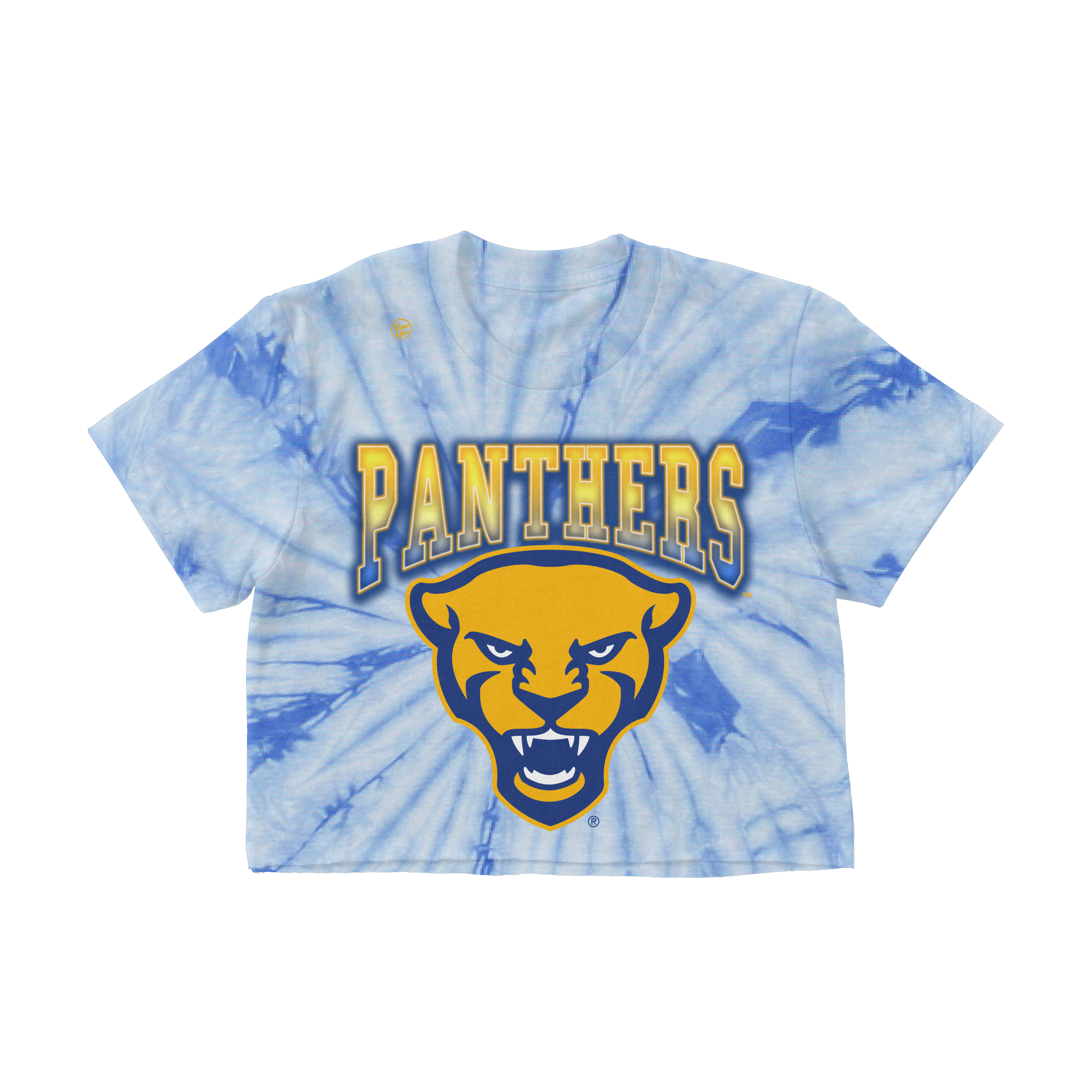 Pittsburgh Panthers Women’s Tie Dye Team Crop Top