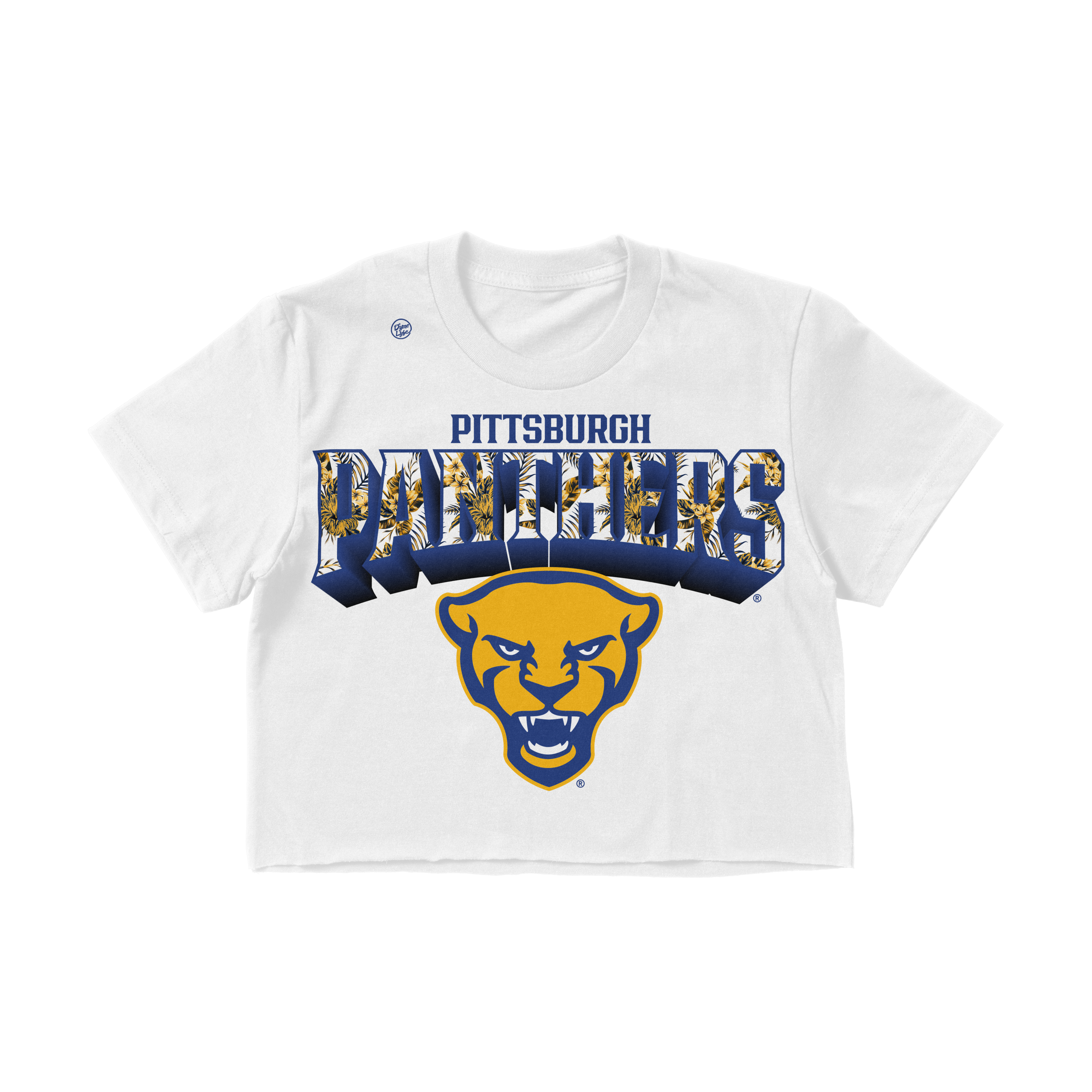 Pittsburgh Panthers Women’s Floral Crop Top