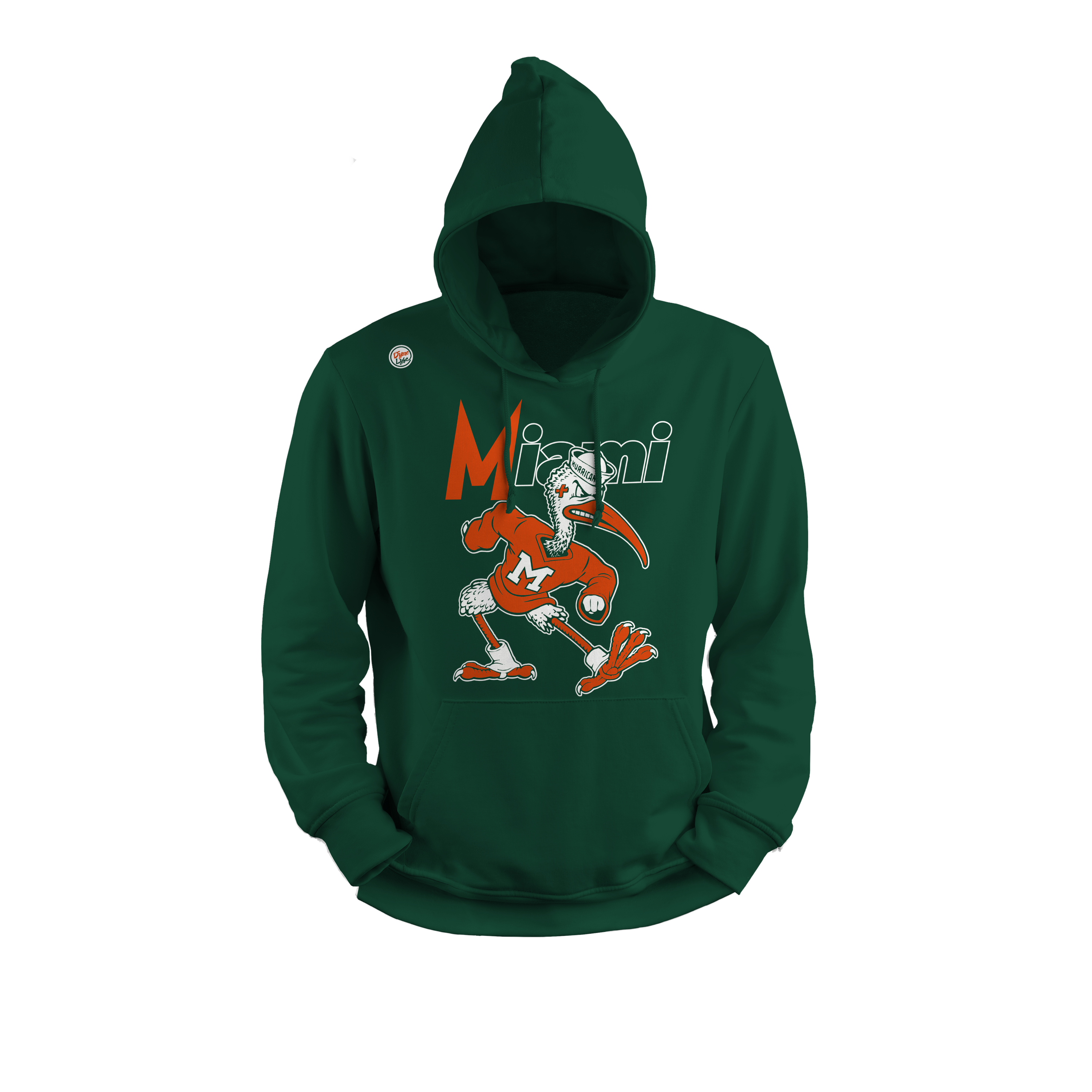 Miami Hurricanes Men s Logo Hoodie