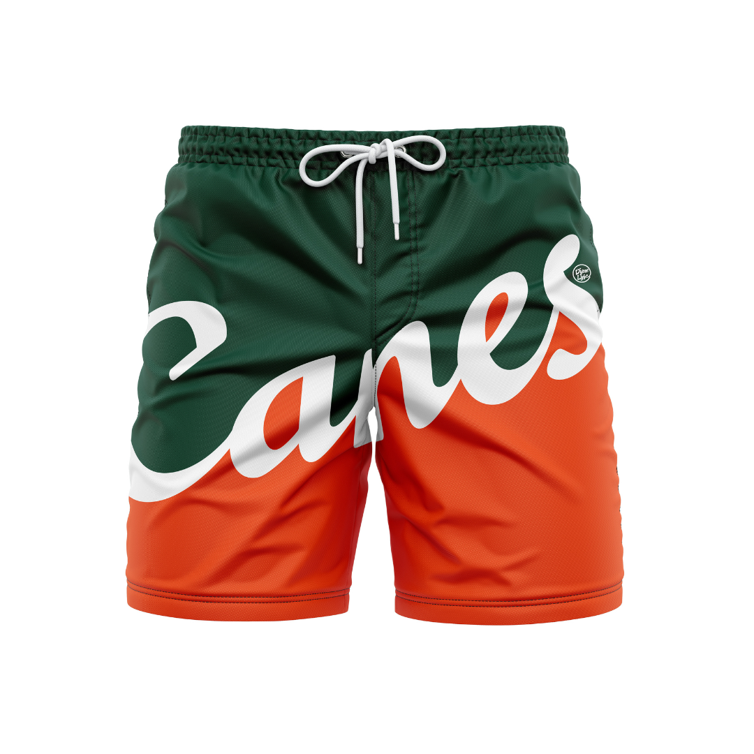 Miami Hurricanes Men's Canes Trunks