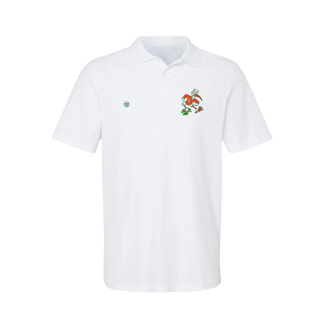 Miami Hurricanes Men's Sebastian Stomp Polo