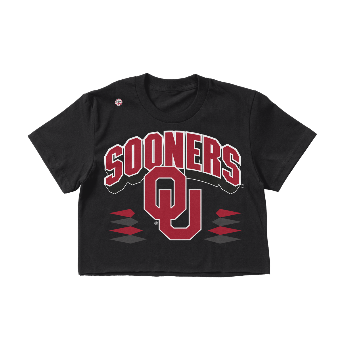 Oklahoma Sooners Women's Retro Crop