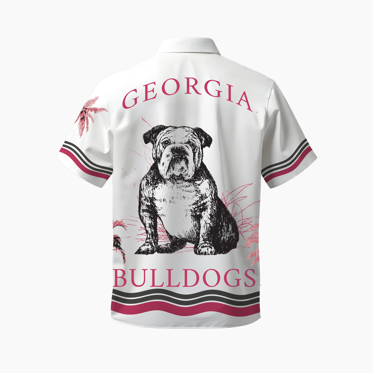 Georgia Bulldogs Men’s Cabana Button Up