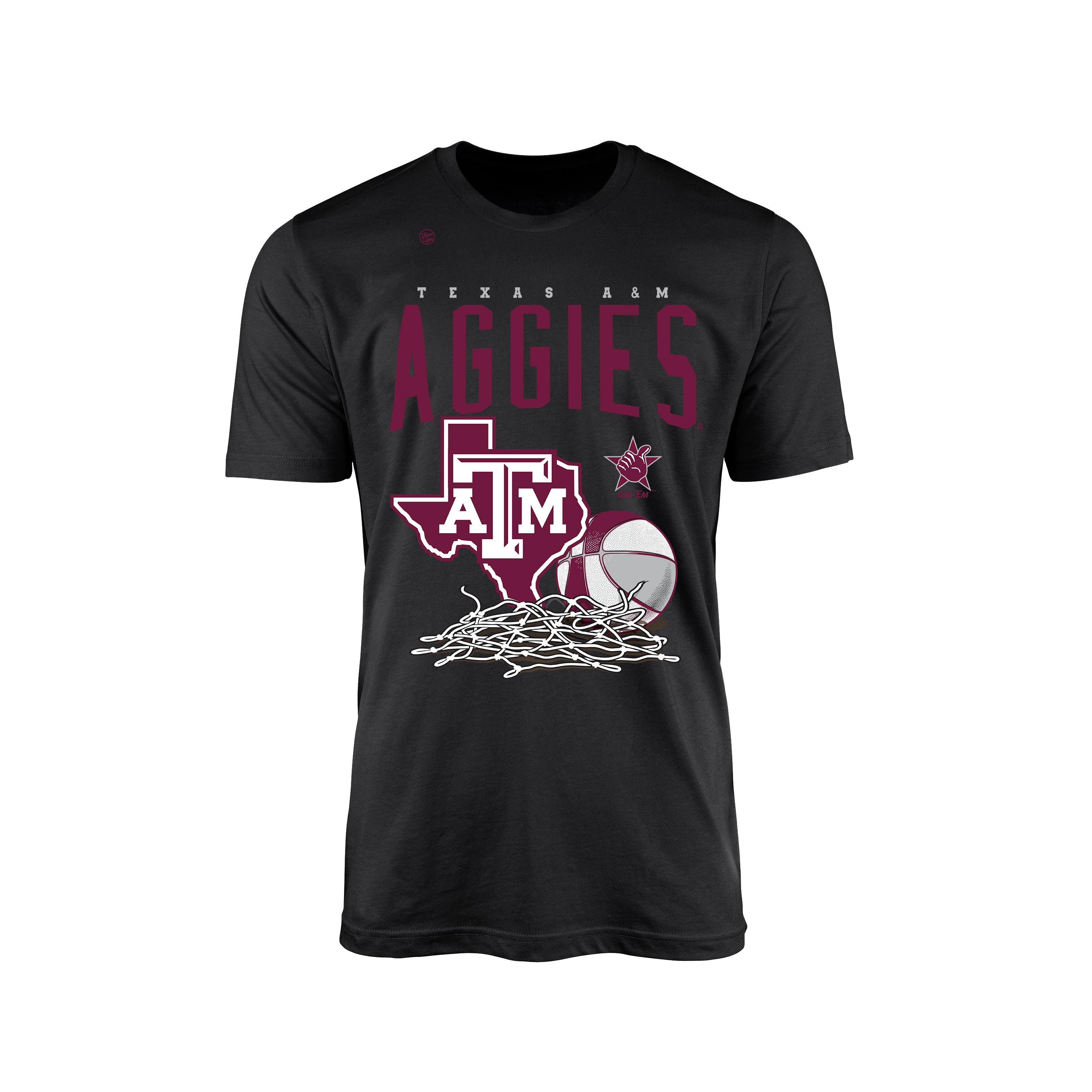 Texas A&M Aggies Men's Hoops Tee