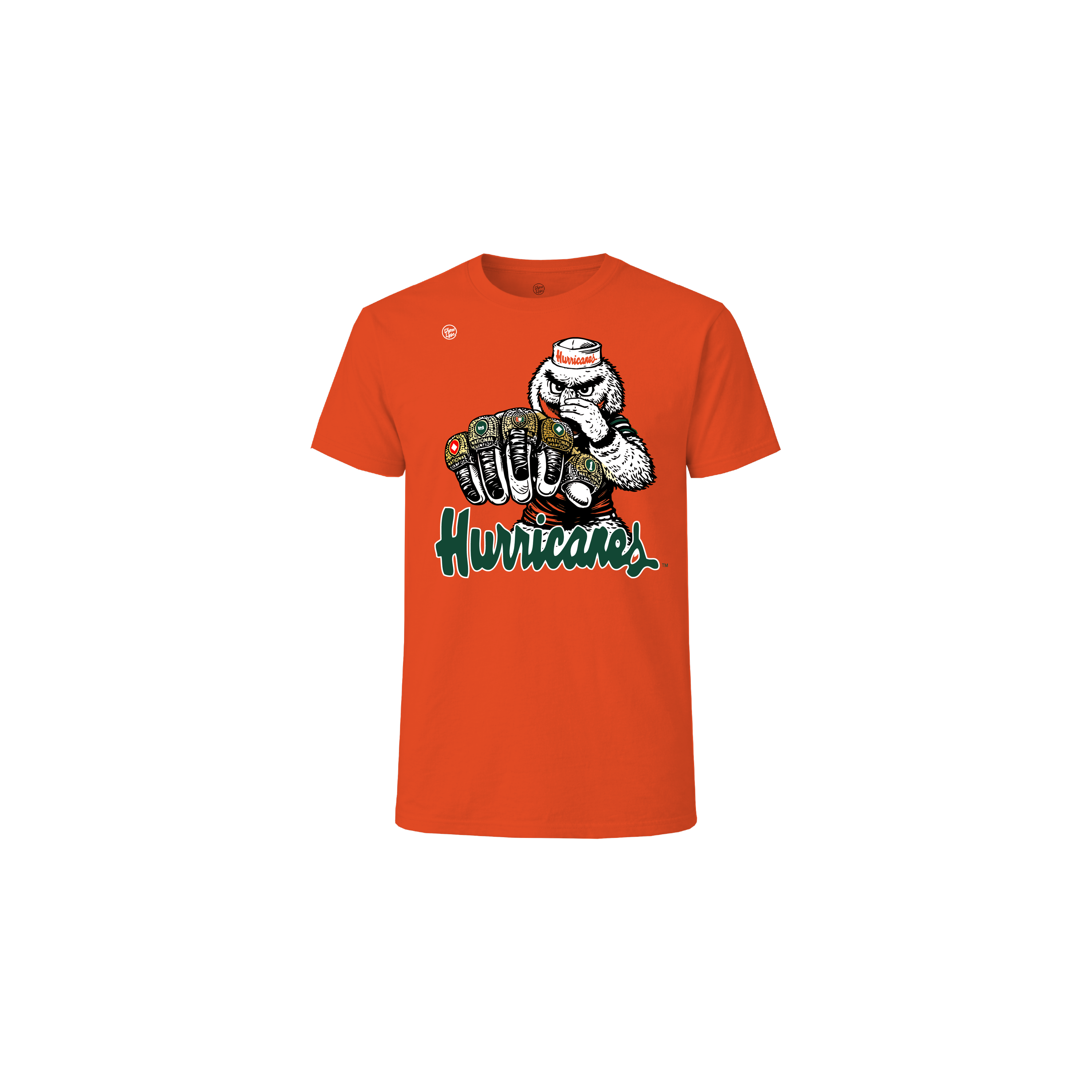 Miami Hurricanes Youth 5 Rings Tee
