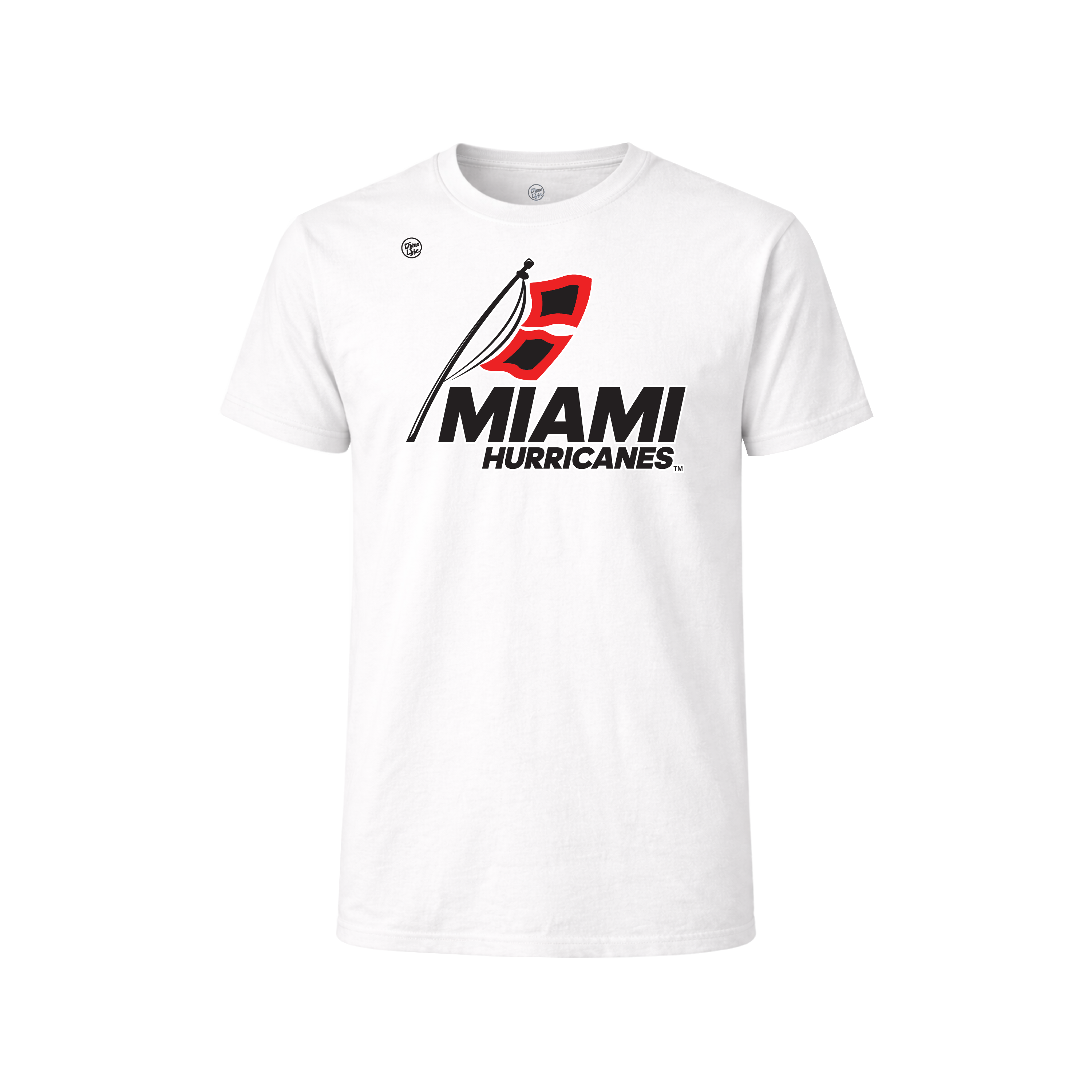 Miami Hurricanes Men's Hurricane Warning Tee
