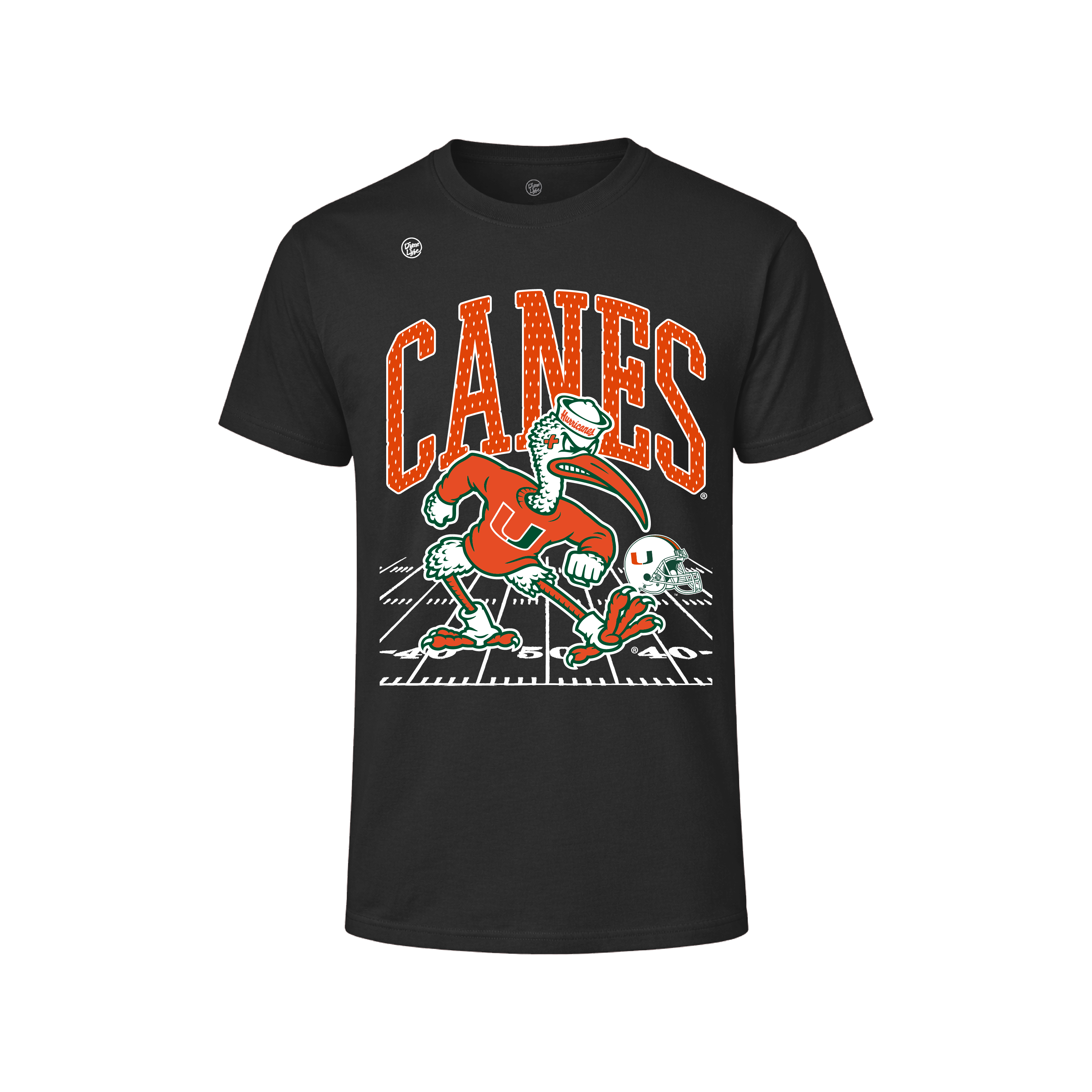 Miami Hurricanes Men's Logo Field Tee