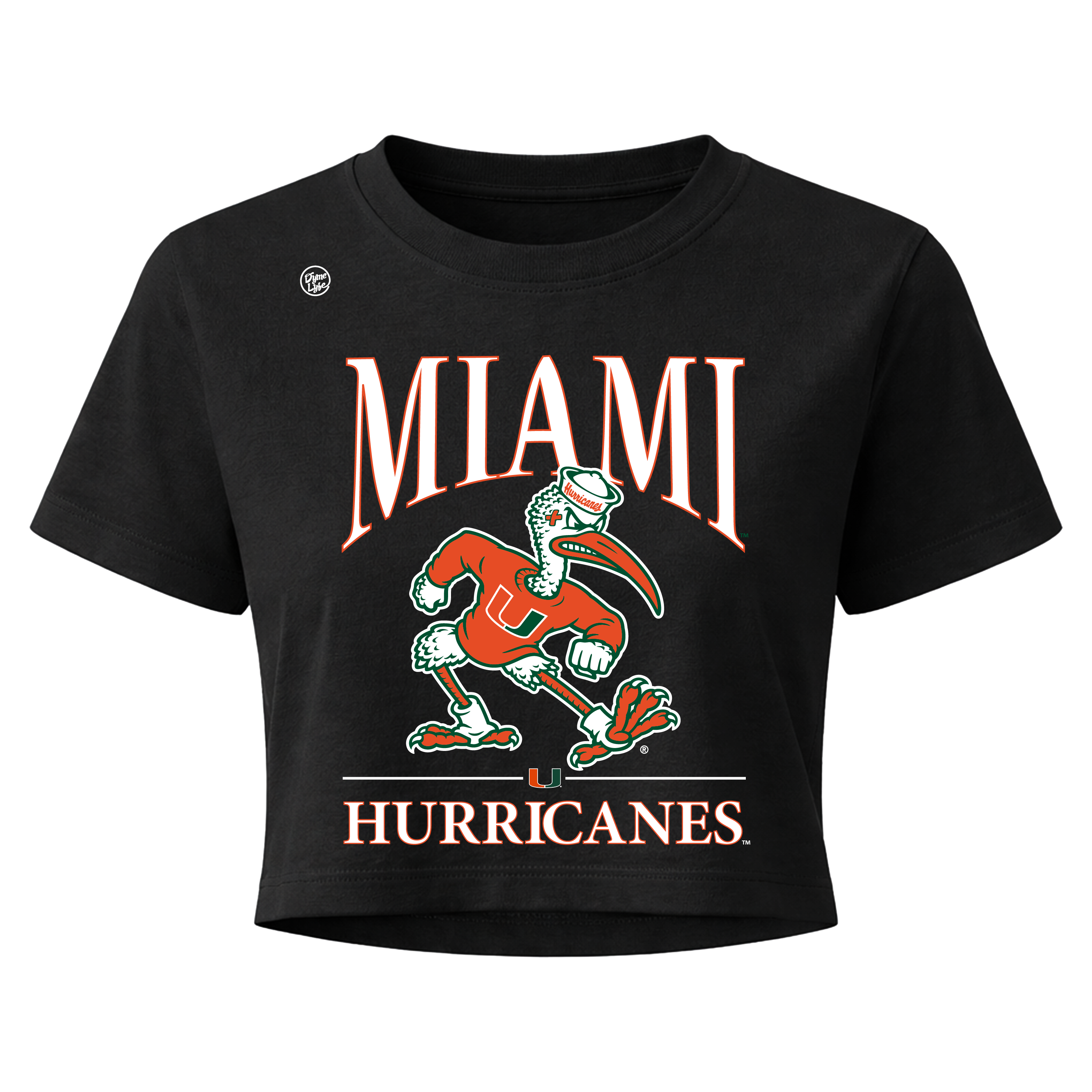 Miami Hurricanes Women's Tradition Crop