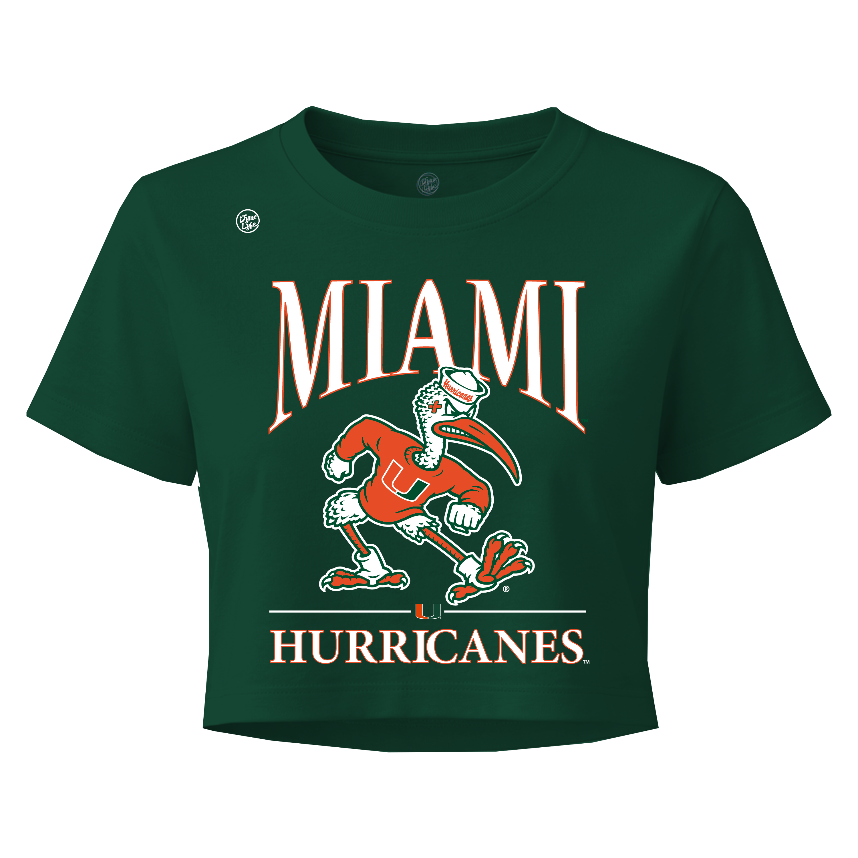 Miami Hurricanes Women's Tradition Crop