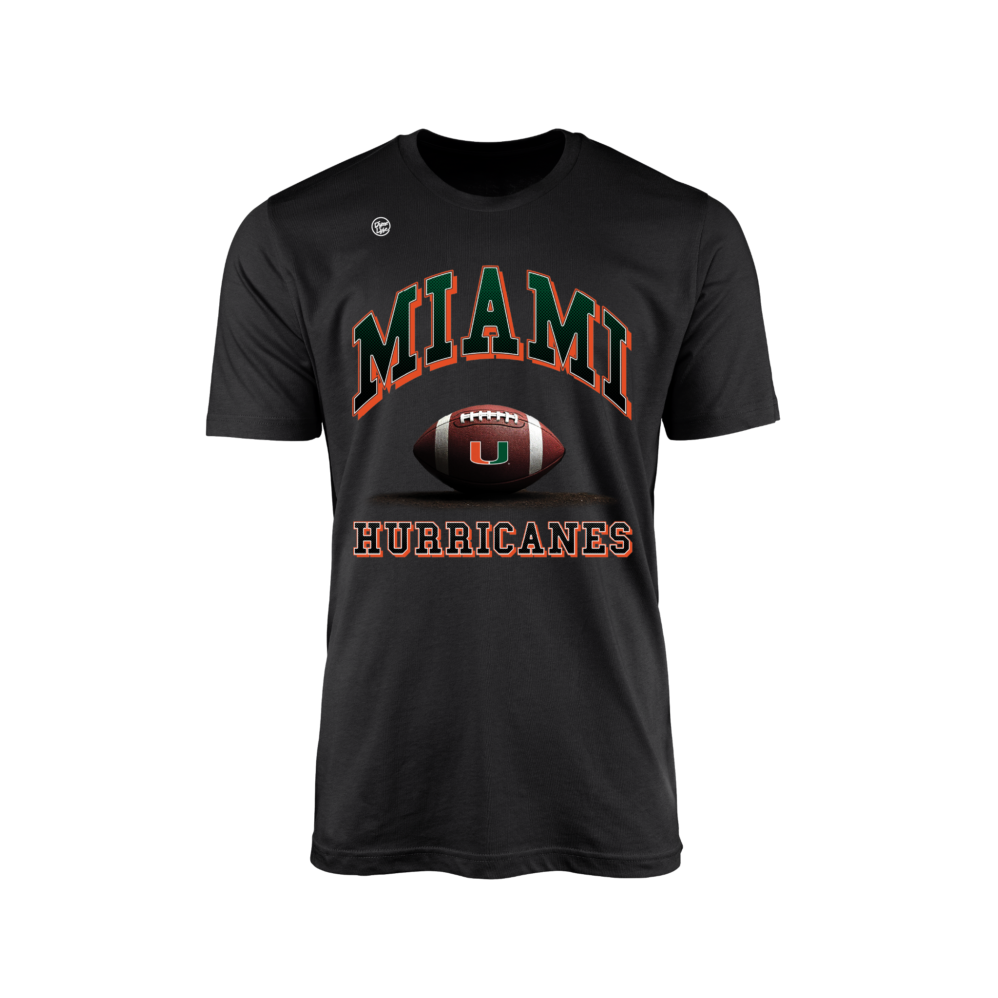 Miami Hurricanes Youth Gridiron Tee