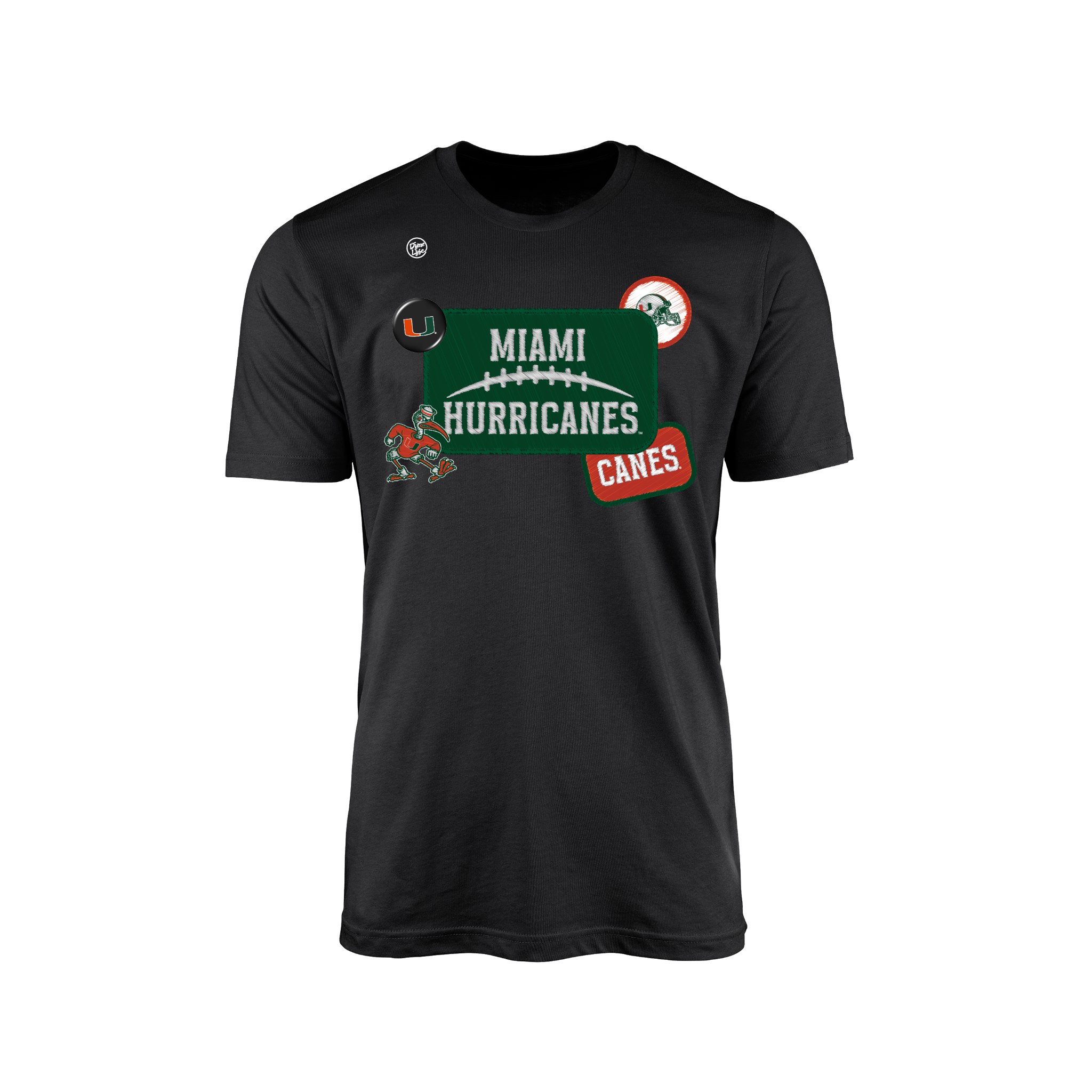 Miami Hurricanes Men's Hurricanes Established Tee
