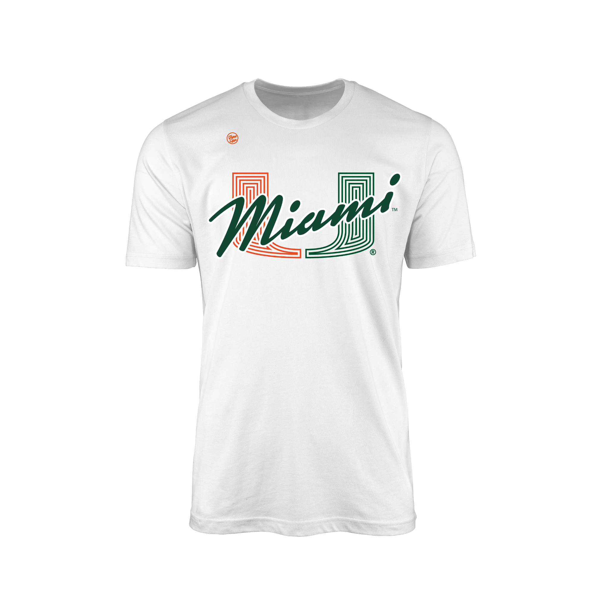 Miami Hurricanes Men's Miami Vice Script Tee