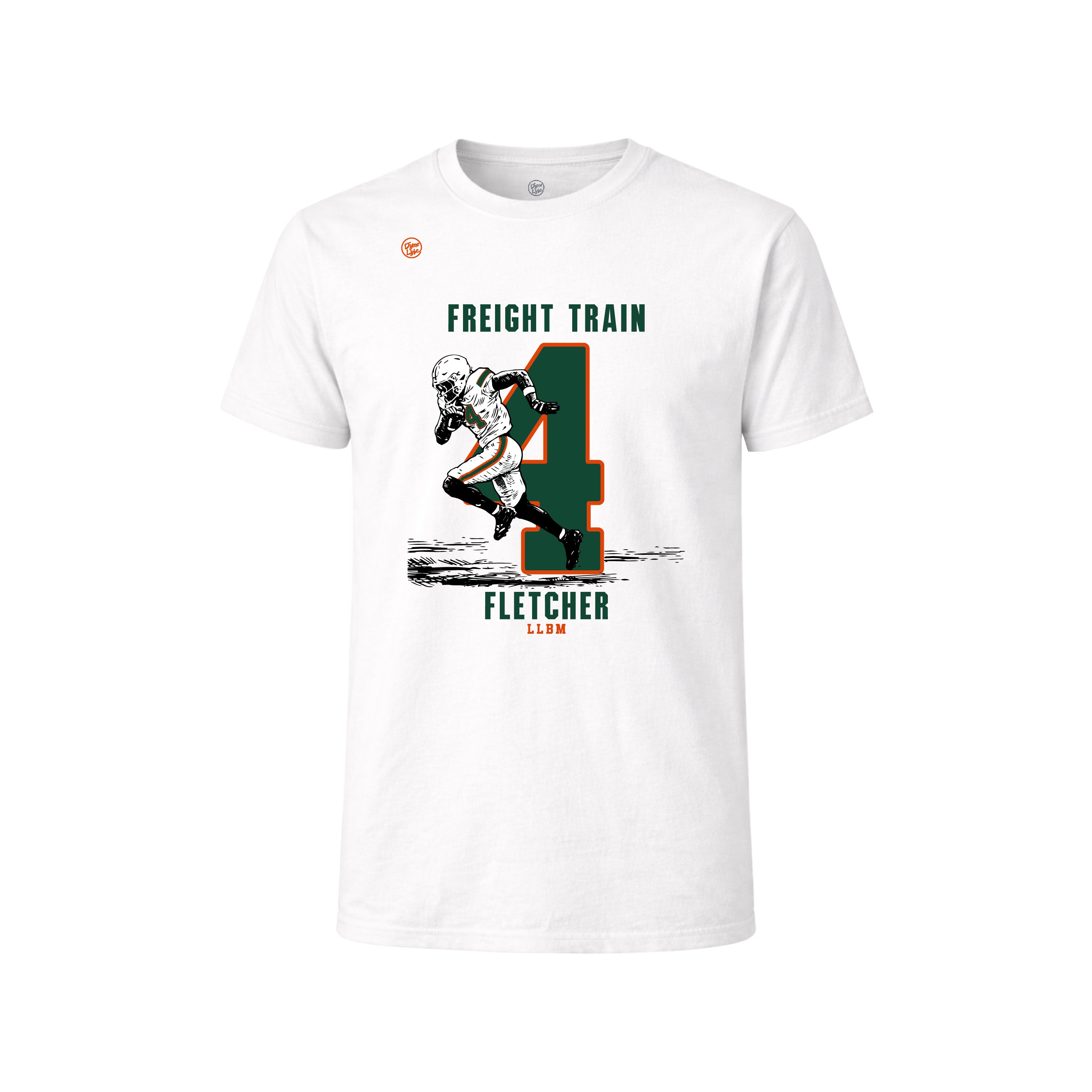 Miami Hurricanes Men's Freight Train Fletcher Tee