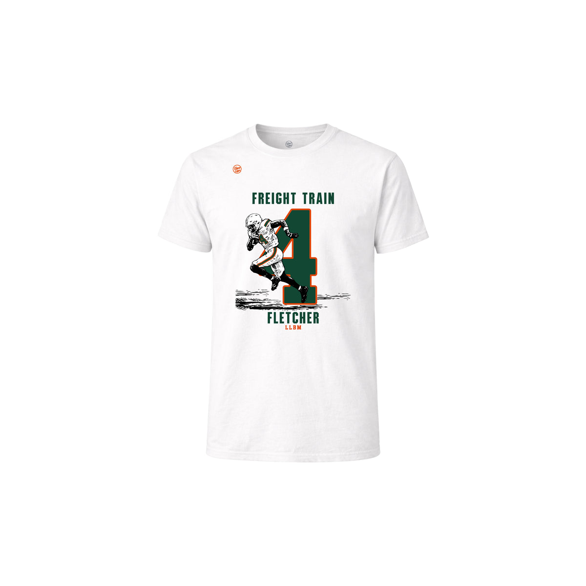 Miami Hurricanes Youth Freight Train Fletcher Tee