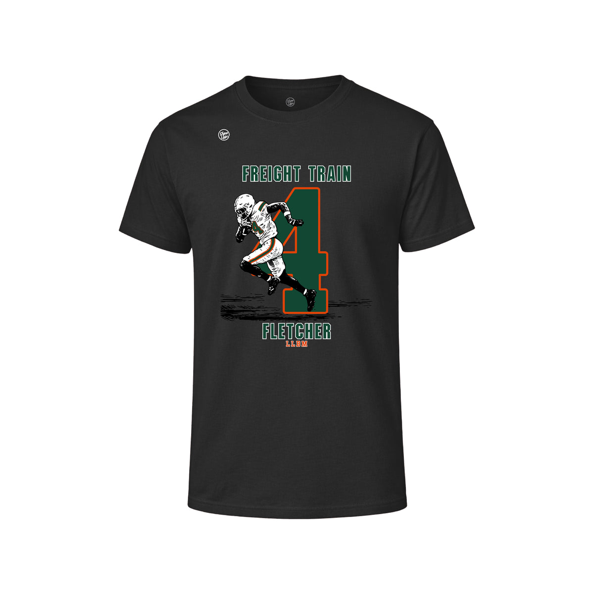 Miami Hurricanes Men's Freight Train Fletcher Tee
