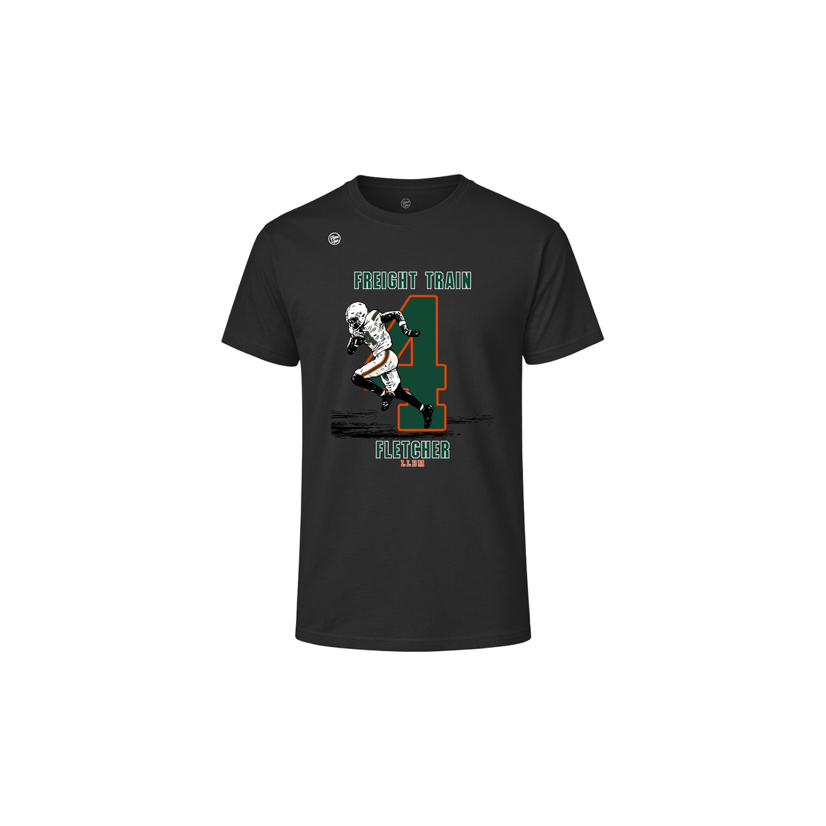 Miami Hurricanes Youth Freight Train Fletcher Tee