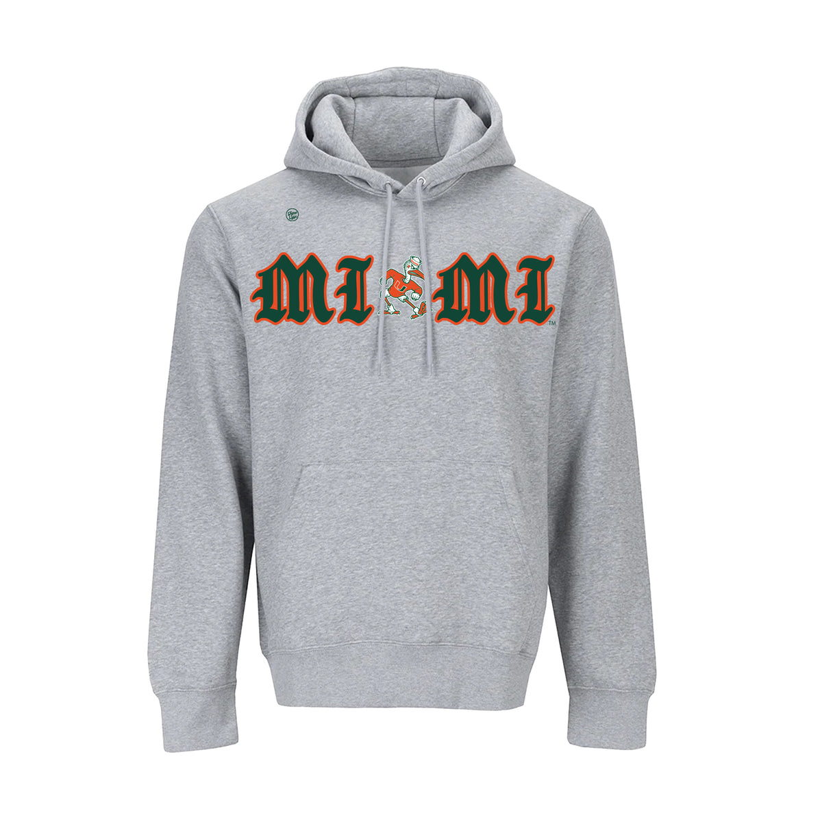 Miami Hurricanes Men's Old English Hoodie