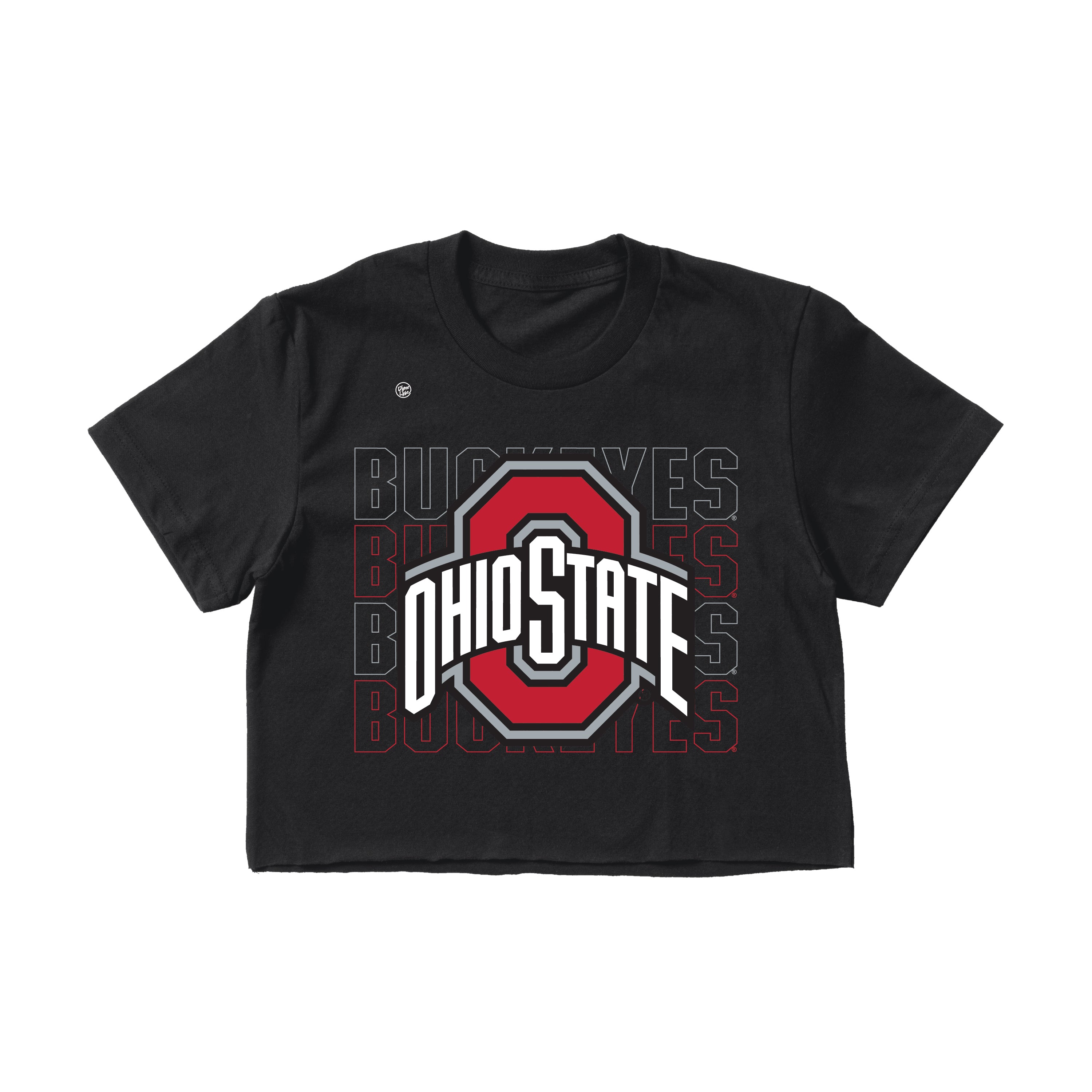 Ohio State Buckeyes Women's Stacked Crop