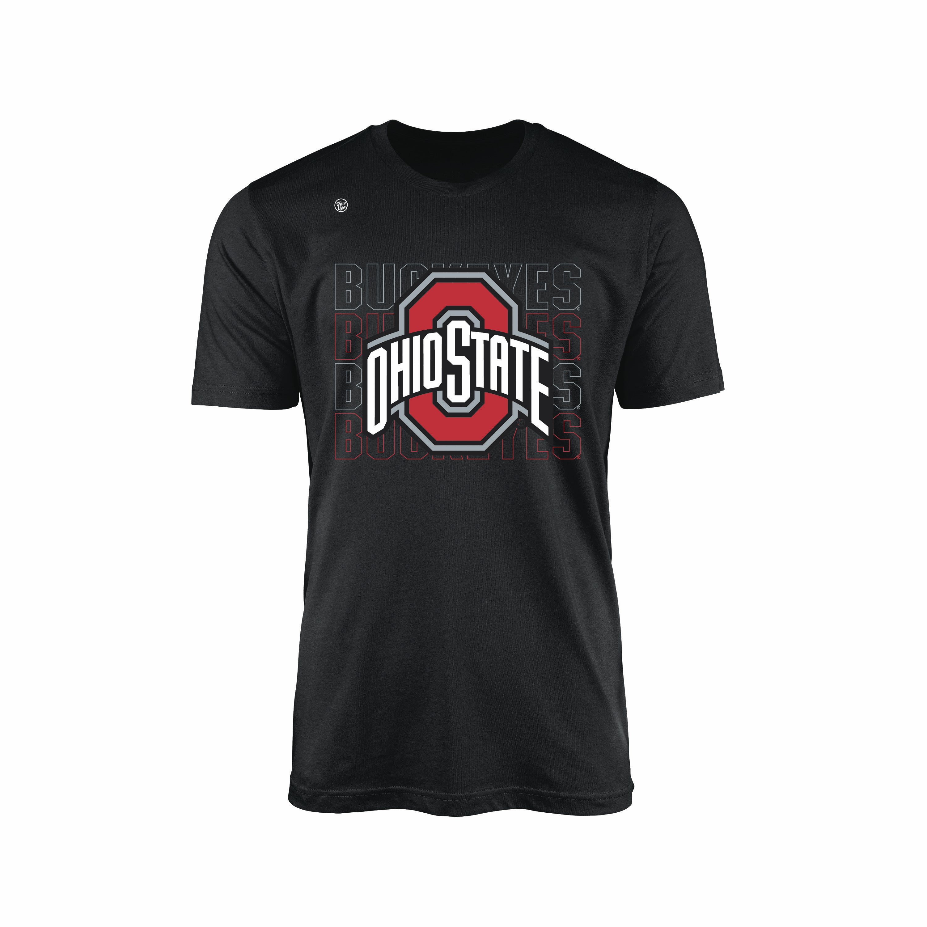 Ohio State Buckeyes Men's Stacked Tee