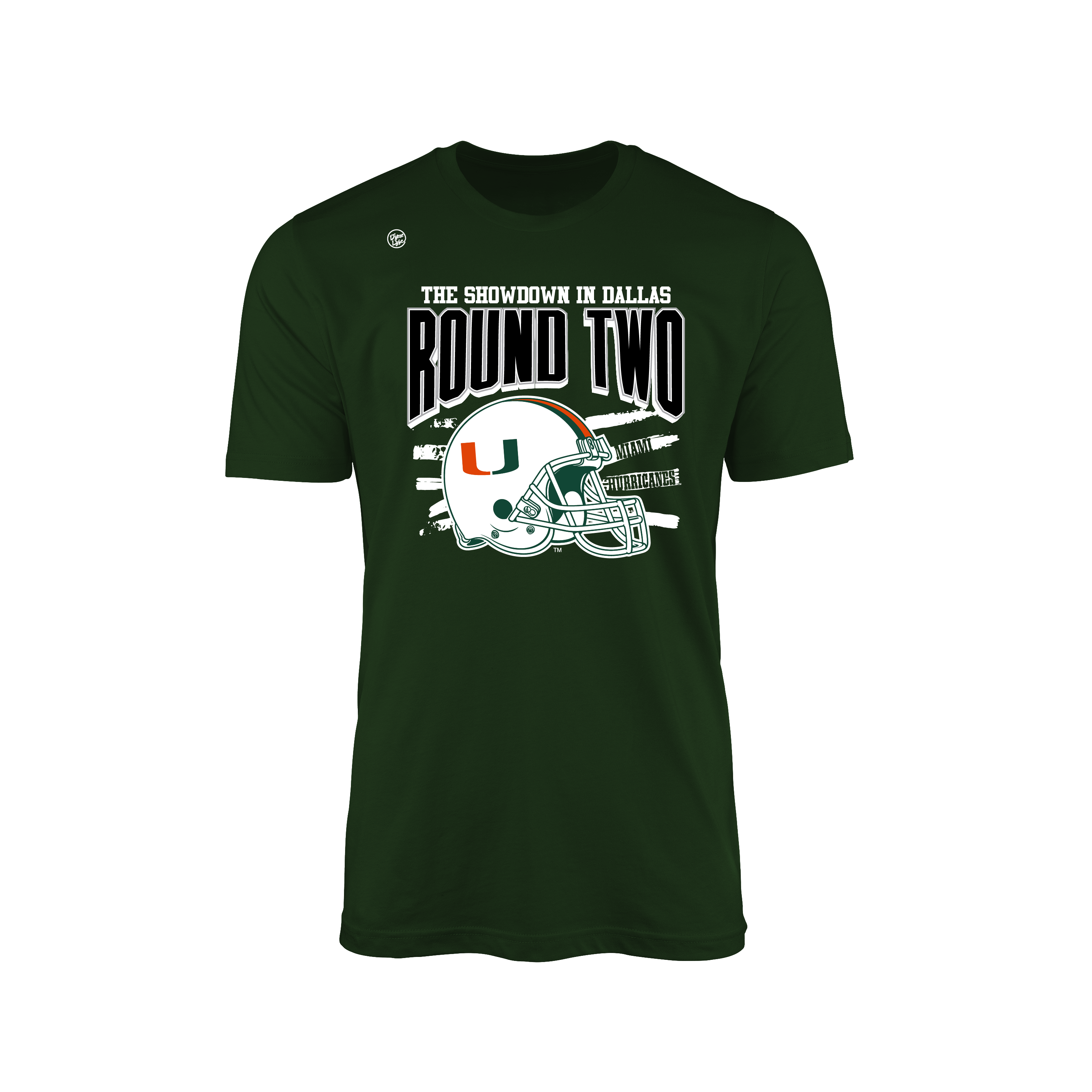 Miami Hurricanes Men's Showdown in Dallas Tee