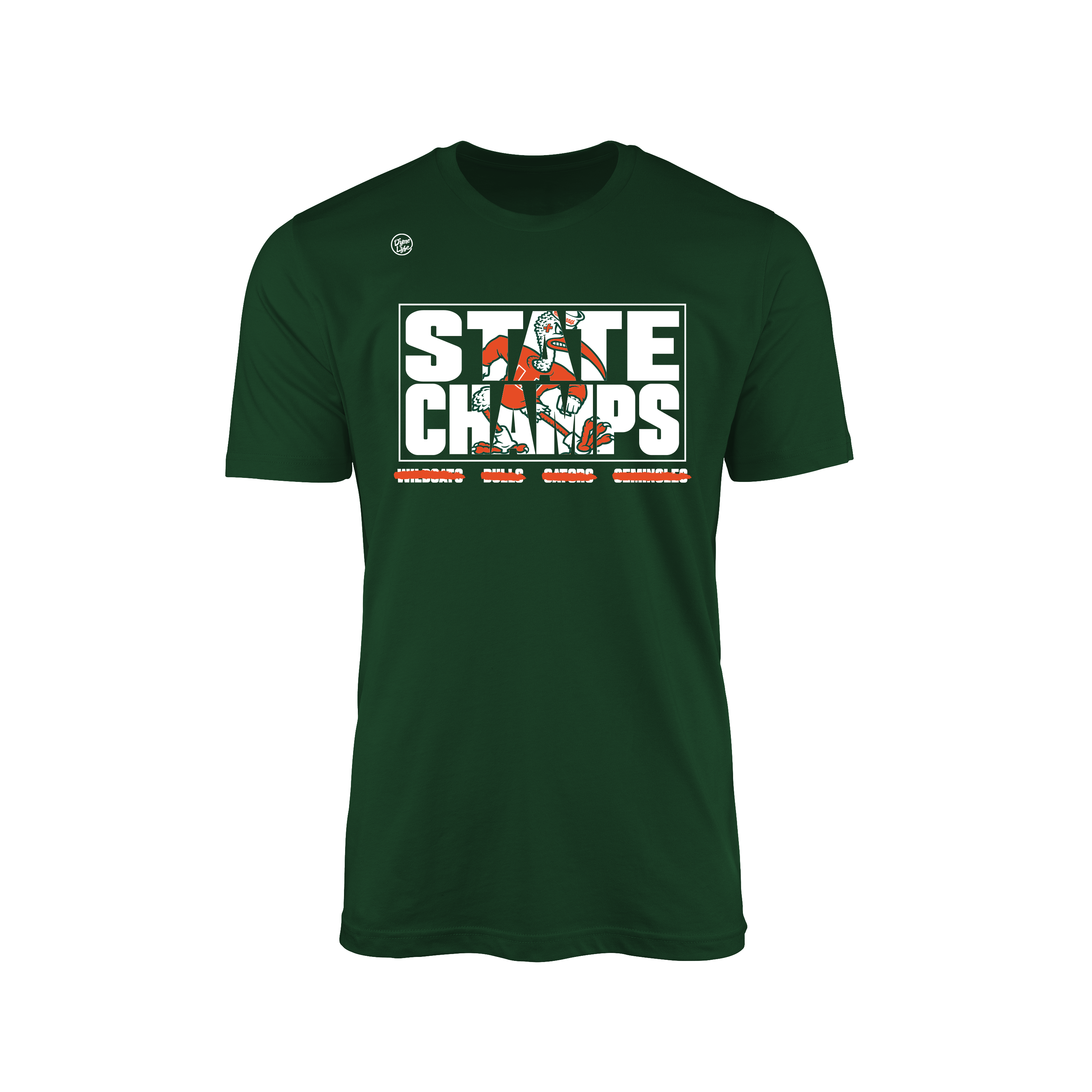 Miami Hurricanes Men's State Champs Tee