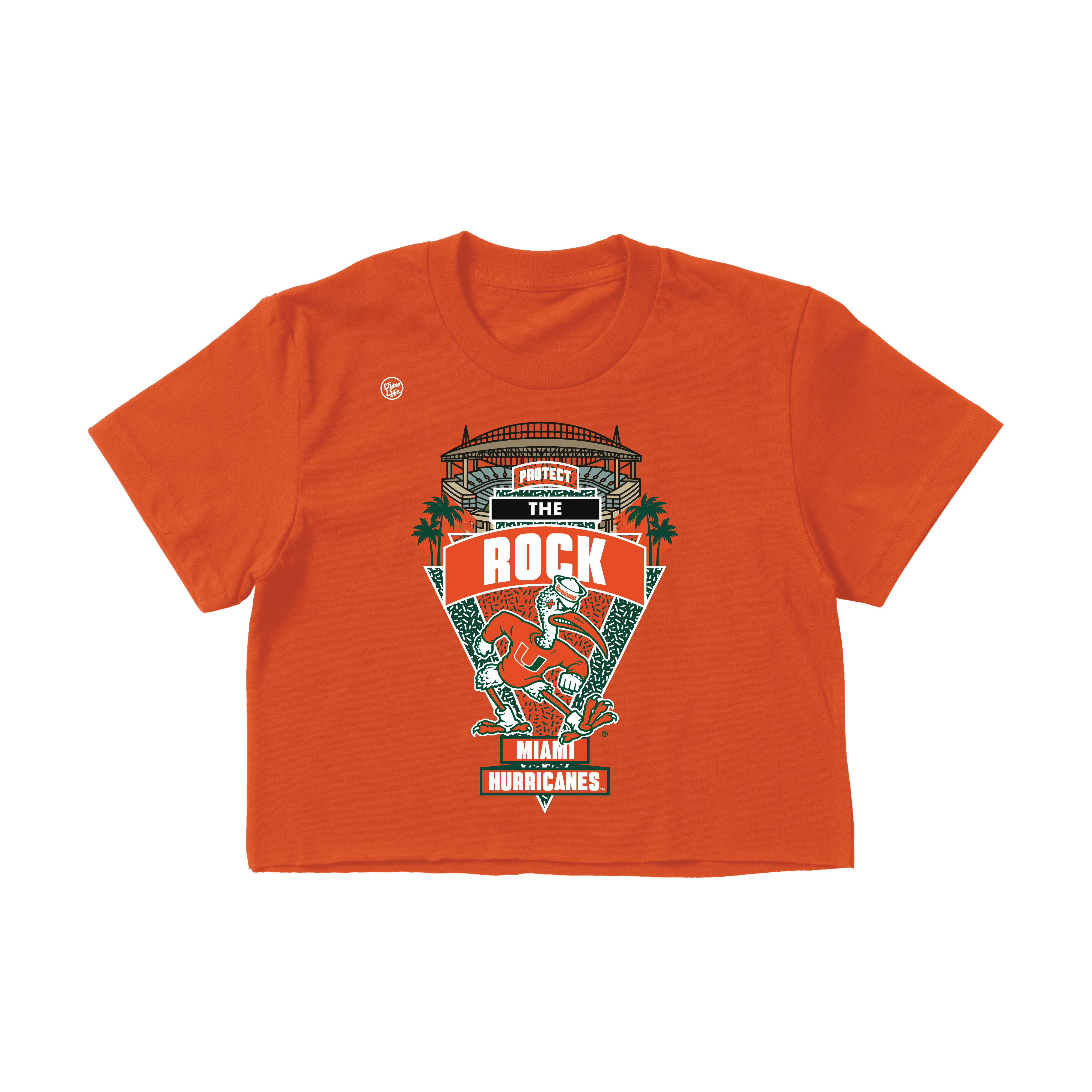 Miami Hurricanes Women's Protect The Rock Crop