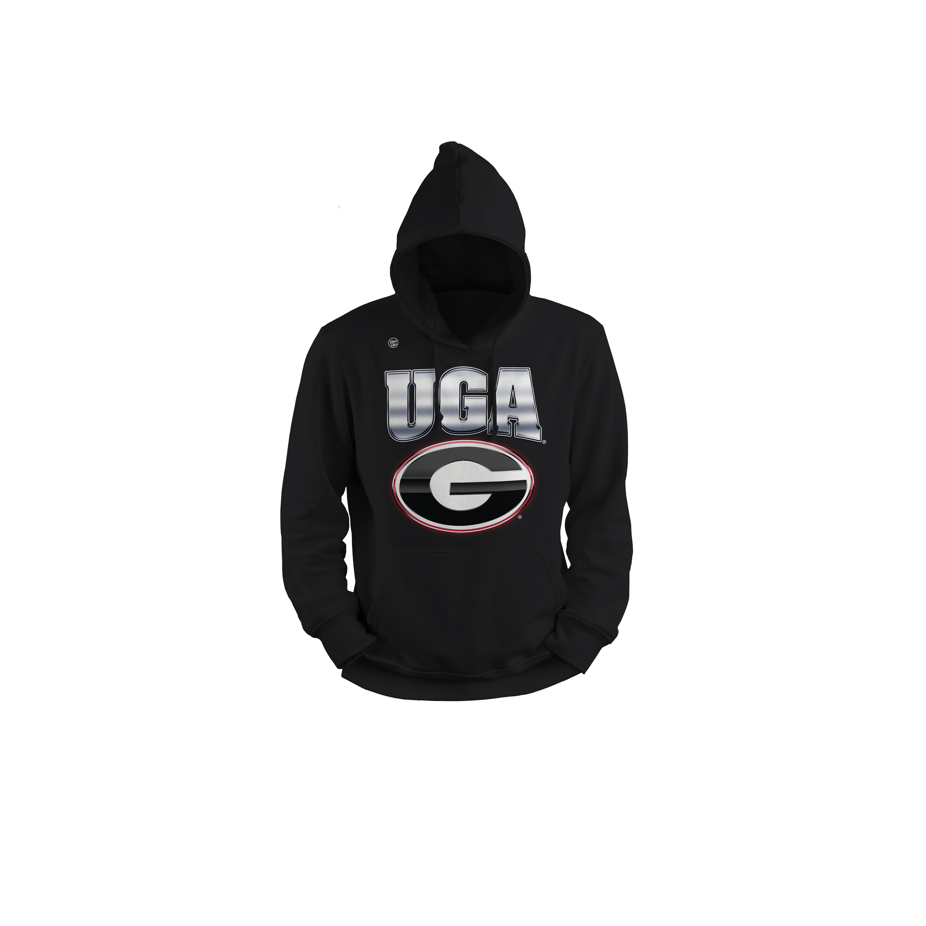 Georgia Bulldogs Youth Mirror Hoodie