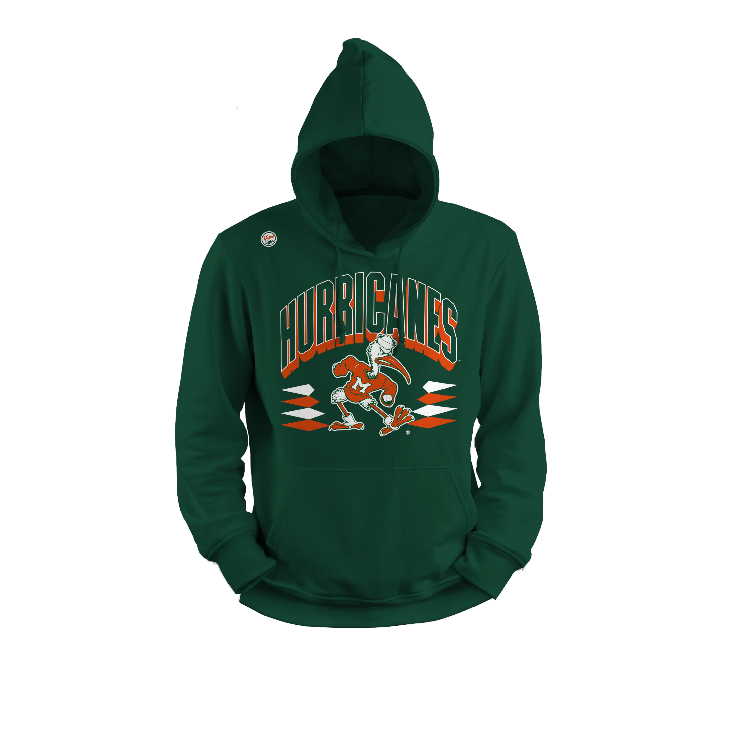 Miami Hurricanes Men’s Retro Hoodie